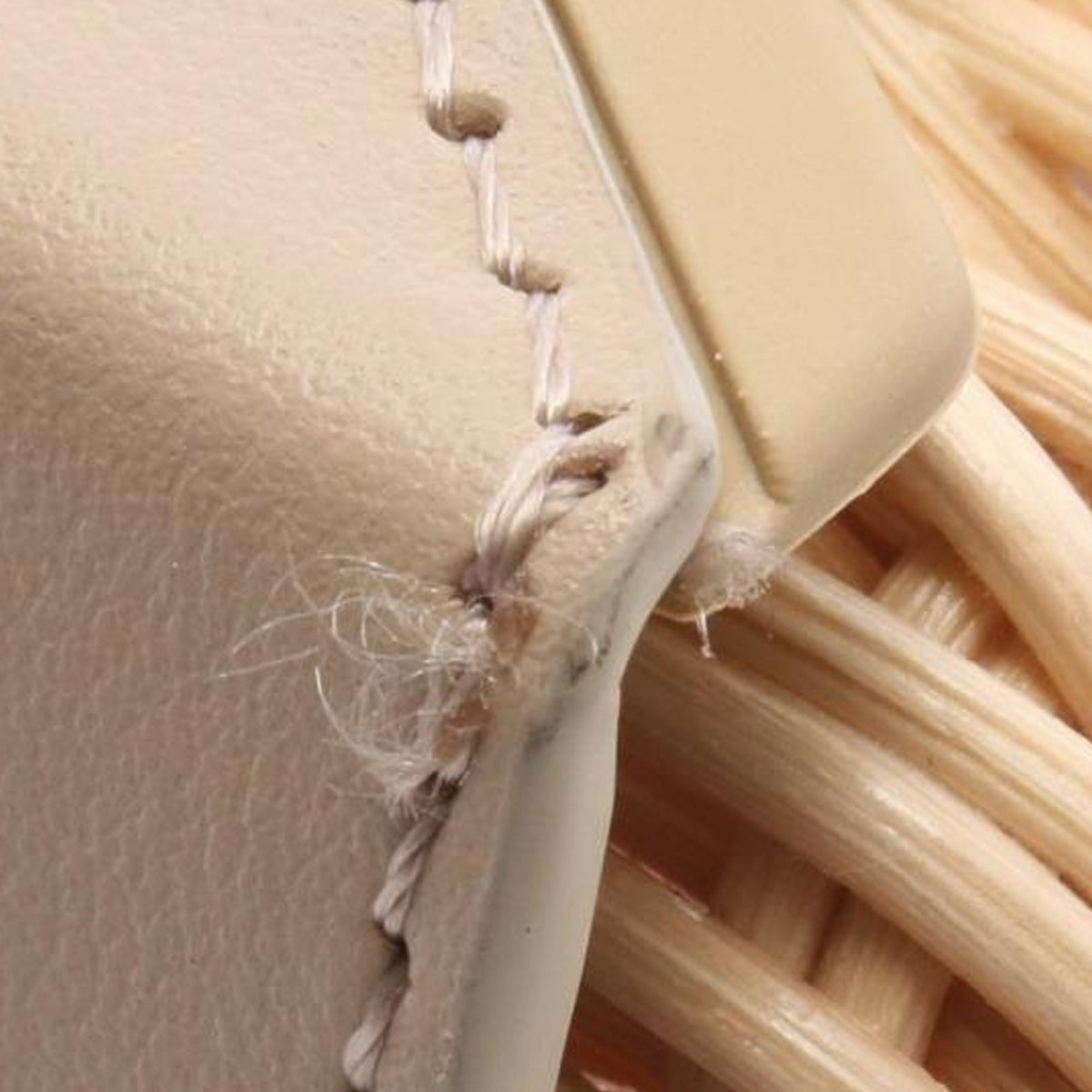 Dior Raffia and Leather Sahara Wicker Basket Bucket Bag