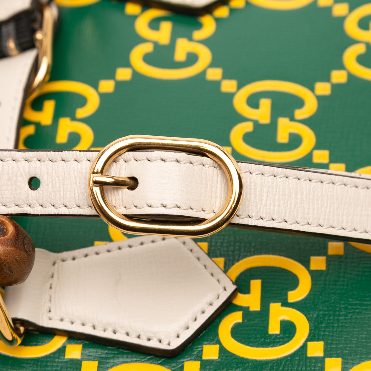 Gucci Mini GG Calfskin Bamboo Diana Satchel