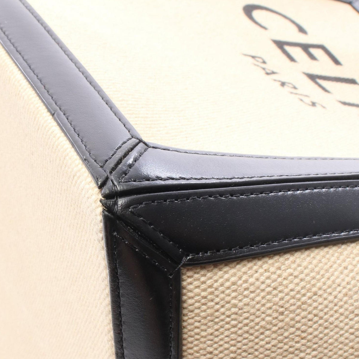 Celine Large Vertical Square Cabas Tote — Beige