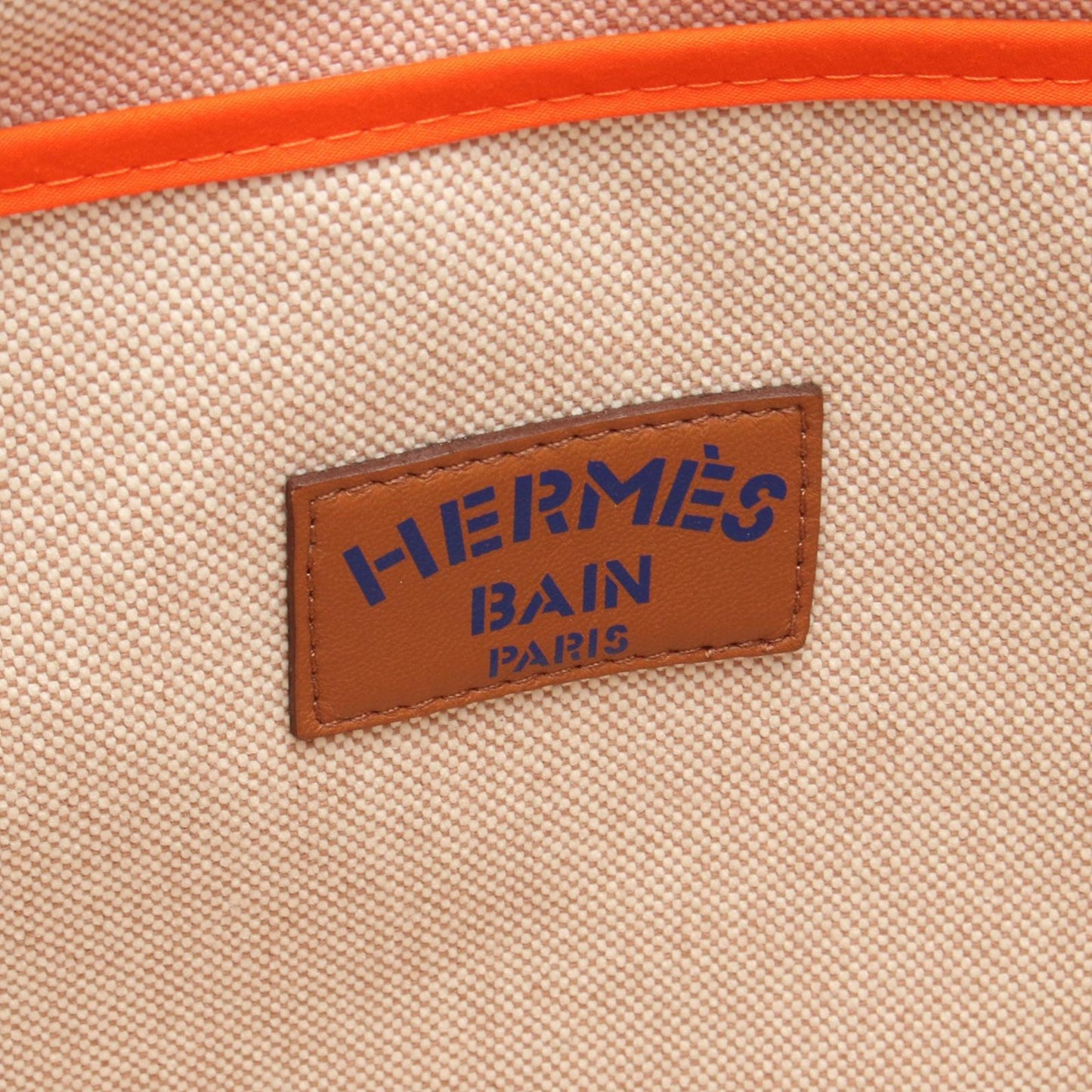 Hermès Canvas Picto de Plage Beach Bag
