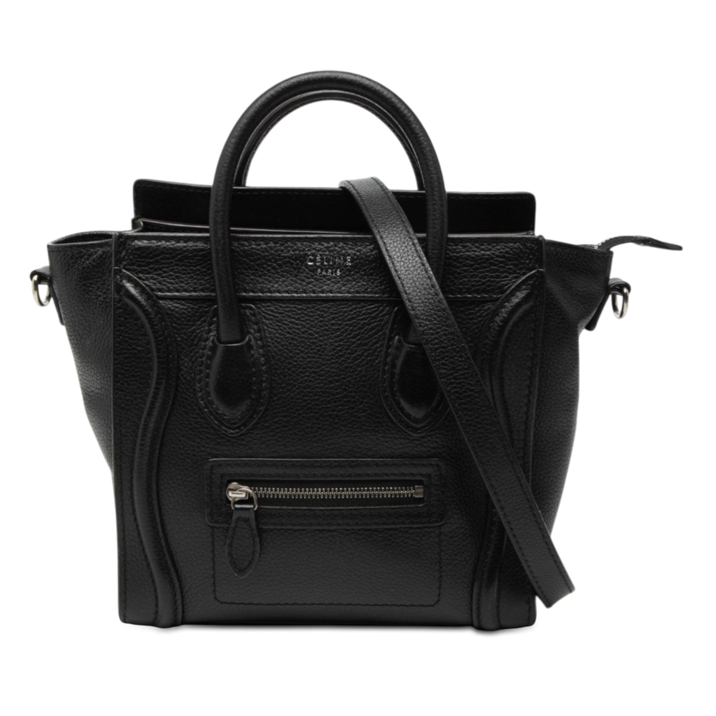 Celine Nano Leather Luggage Tote