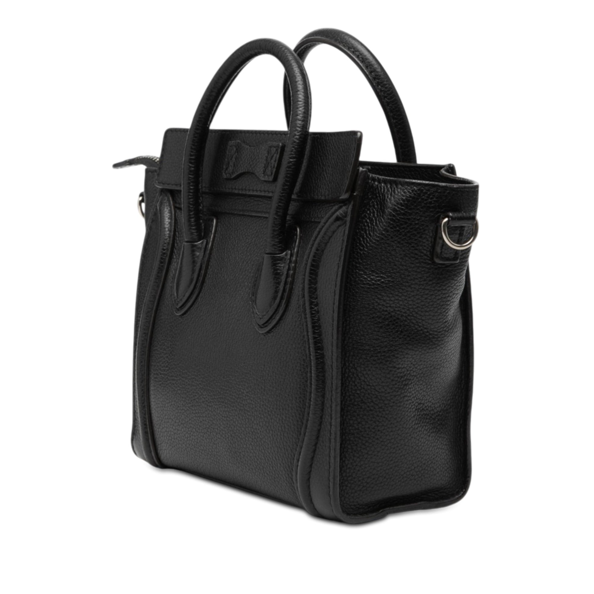 Celine Nano Leather Luggage Tote