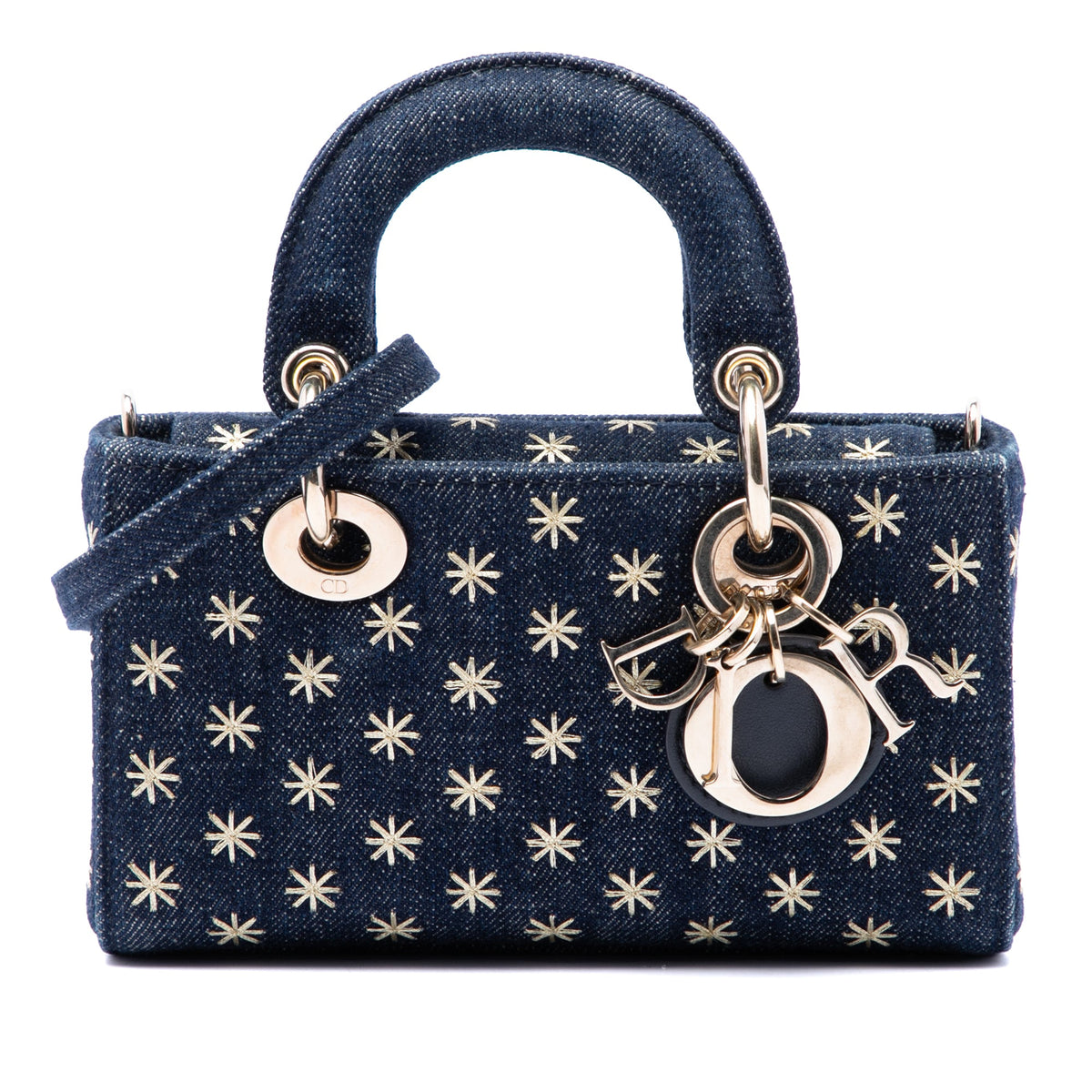 Dior Micro Star Embroidered Denim Lady D Joy