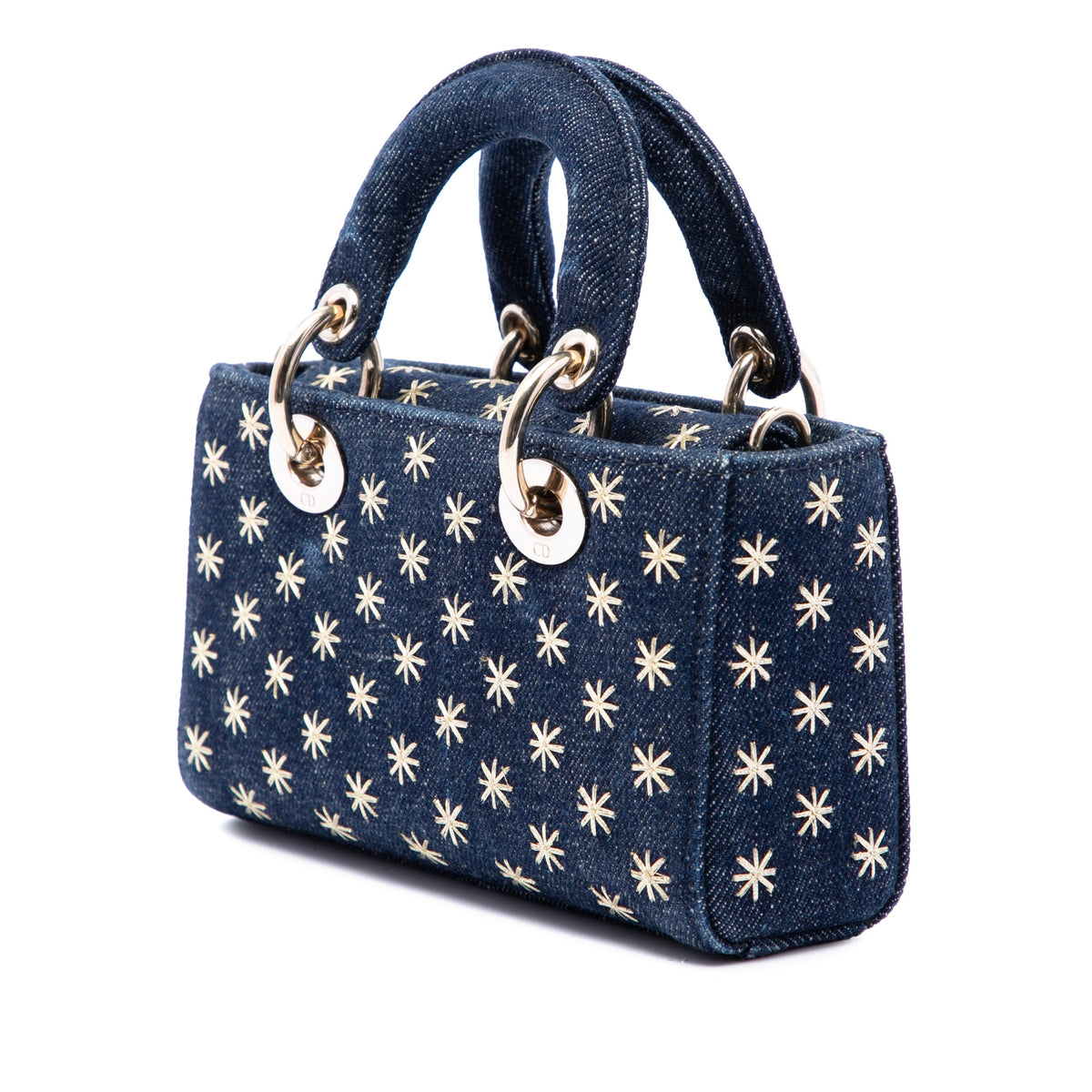 Dior Micro Star Embroidered Denim Lady D Joy