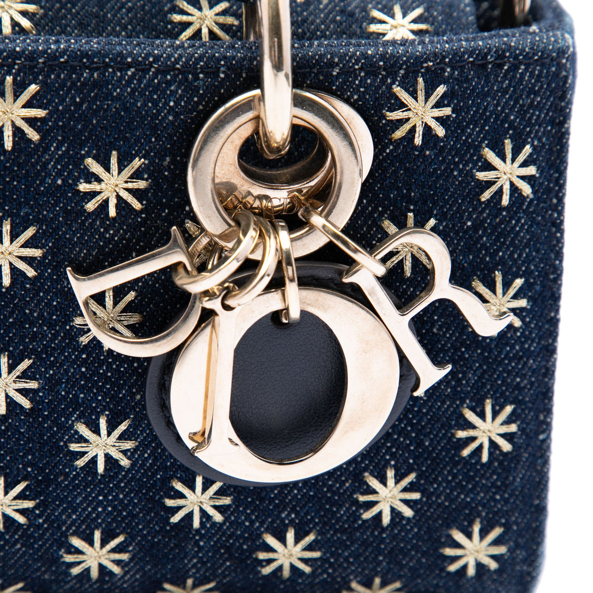 Dior Micro Star Embroidered Denim Lady D Joy