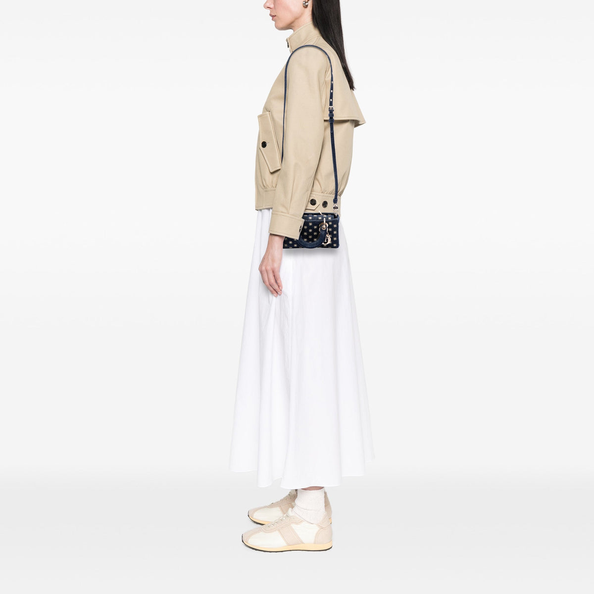 Dior Micro Star Embroidered Denim Lady D Joy