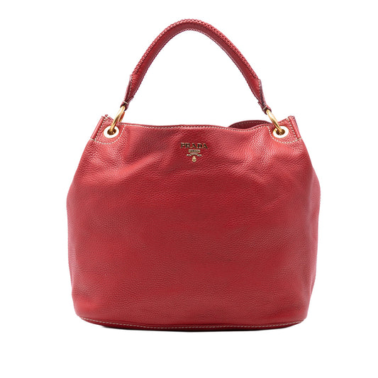 Prada Vitello Daino Hobo Bag