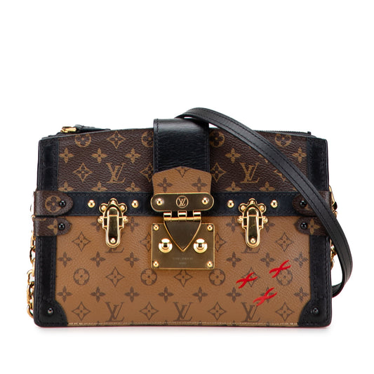 Louis Vuitton Monogram Reverse Trunk Clutch