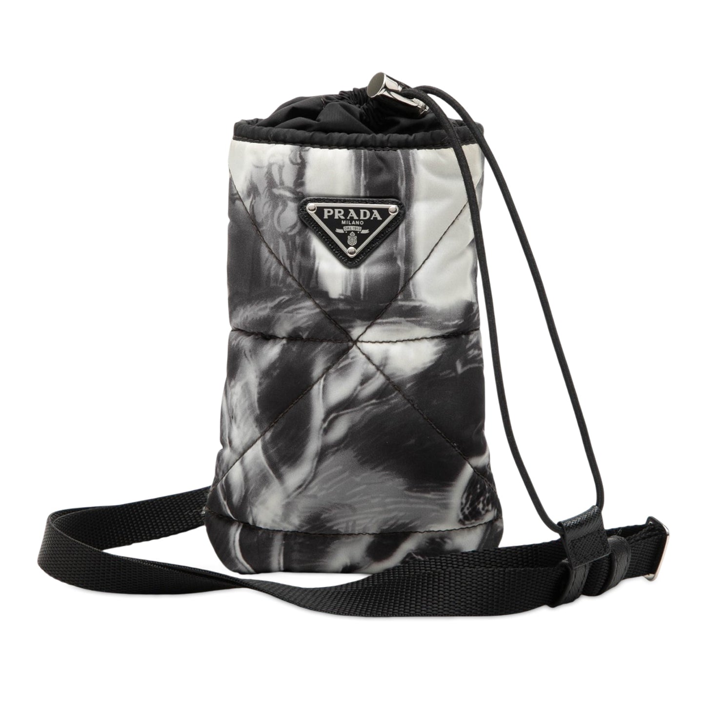Prada Re Nylon Printed Phone Pouch