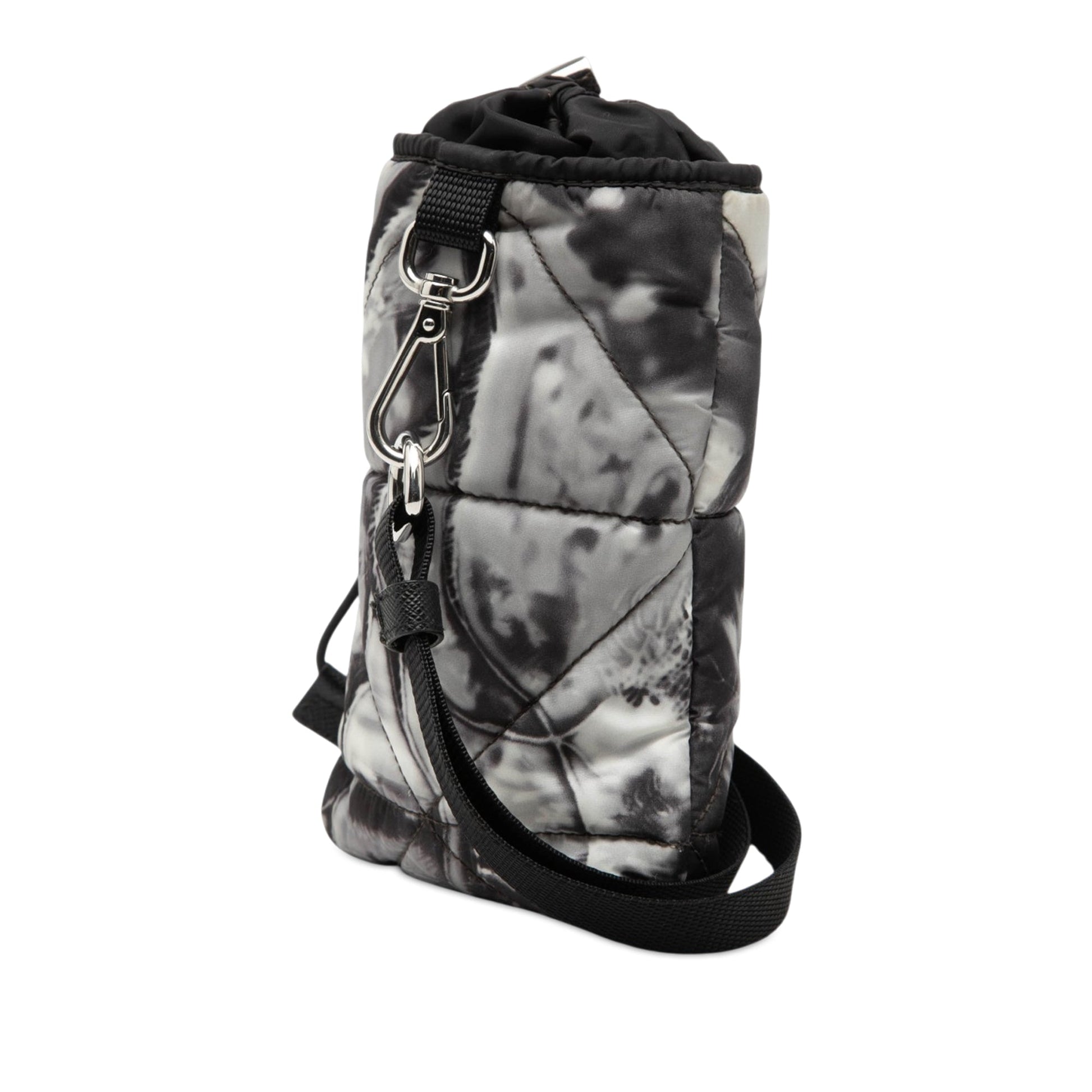 Prada Re Nylon Printed Phone Pouch