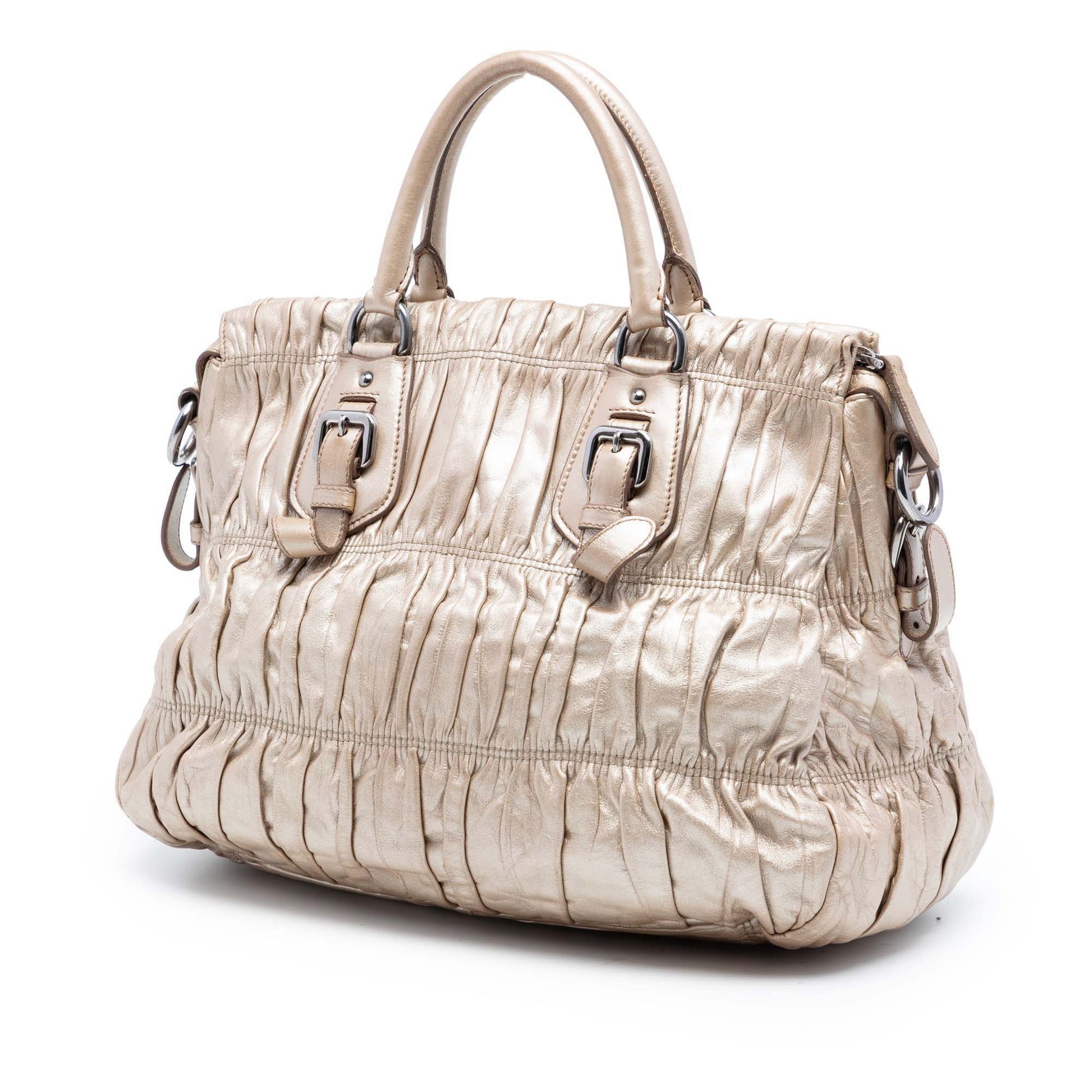 Nappa Gaufre Satchel