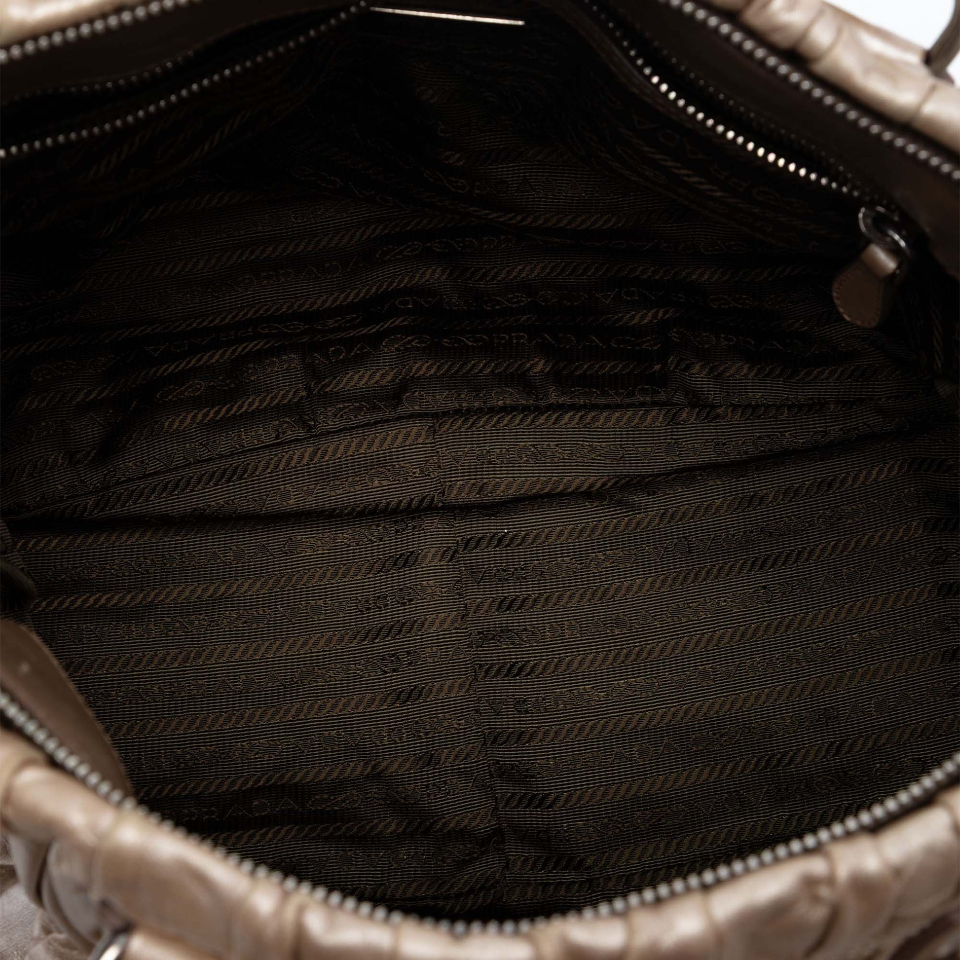 Nappa Gaufre Satchel