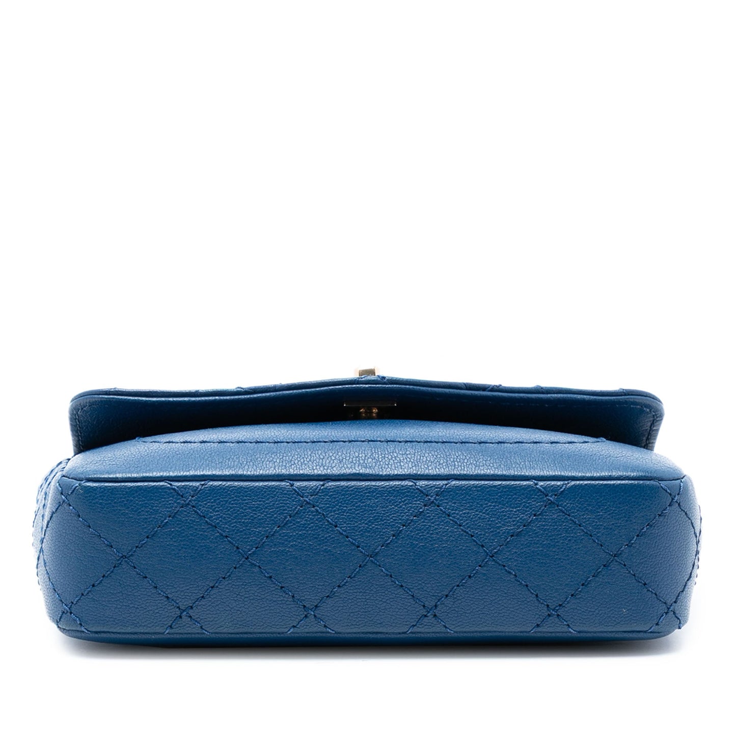 Mini Quilted Goatskin Coco Curve Flap
