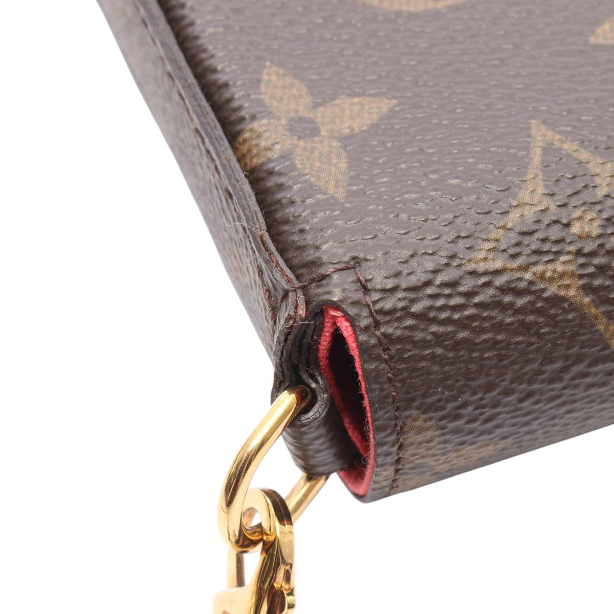 Louis Vuitton Limited Edition Monogram Lovely Birds Pochette Felicie — Brown
