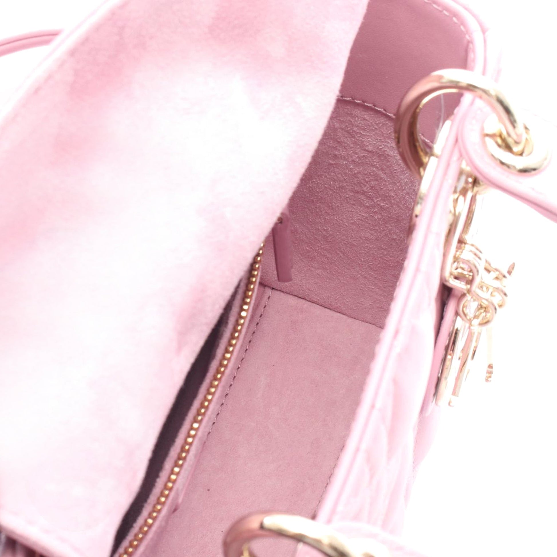Dior Mini Lambskin Cannage Lady Dior