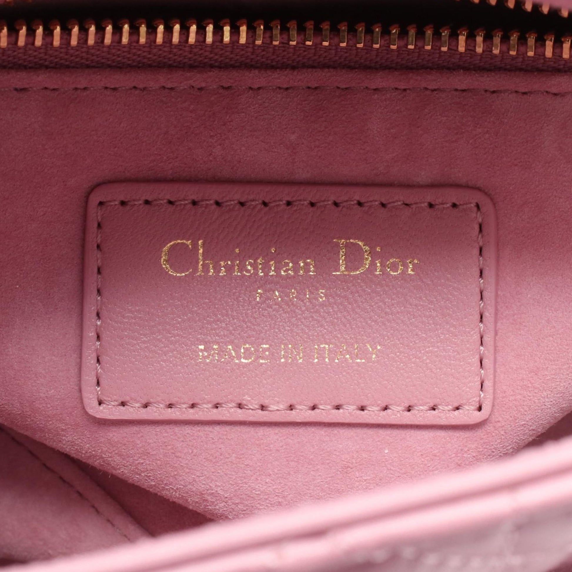 Dior Mini Lambskin Cannage Lady Dior