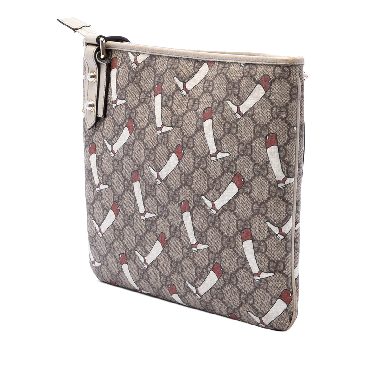 Gucci GG Supreme The Boot Crossbody — Beige