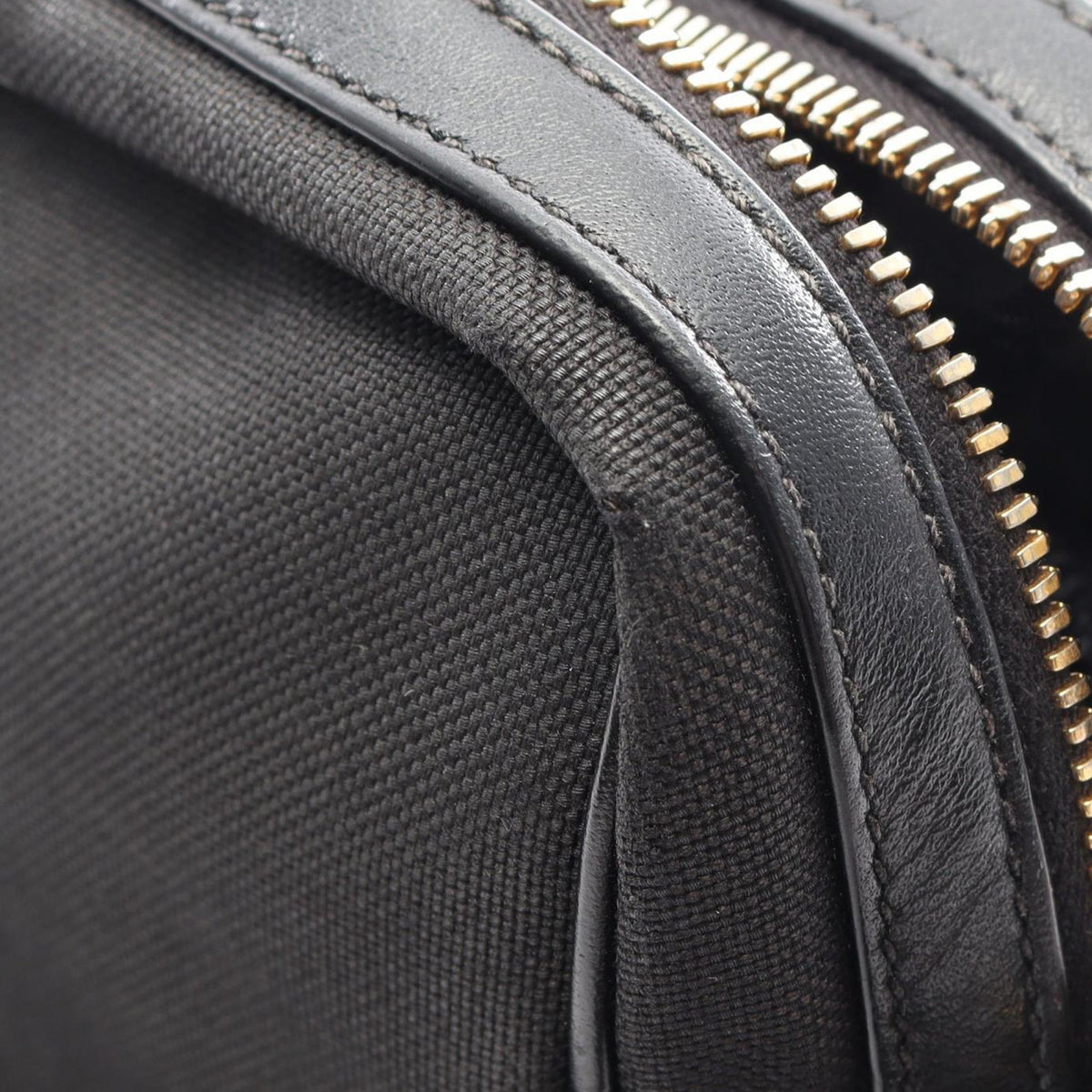 Prada Canapa Logo Camera Bag — Black