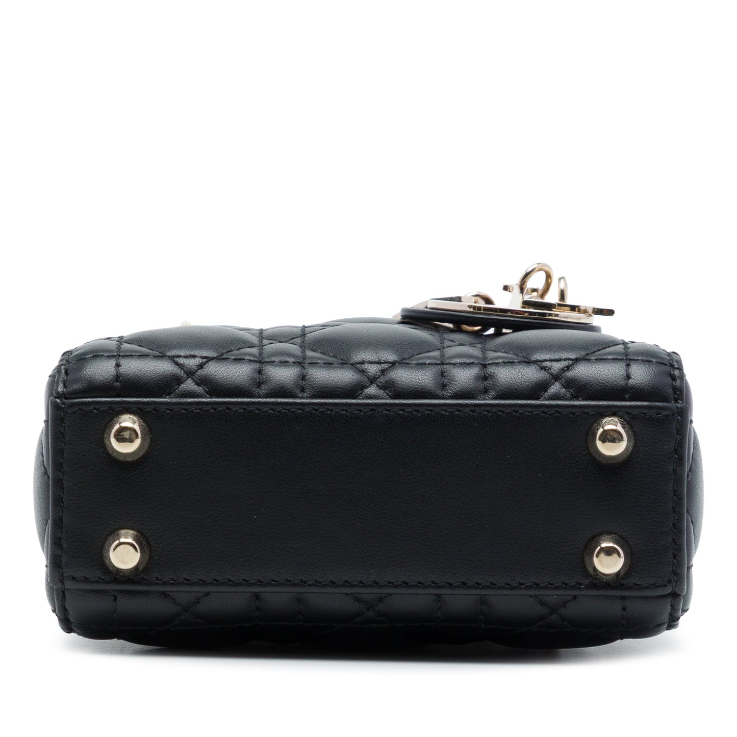 Dior Micro Lambskin Cannage Lady Dior