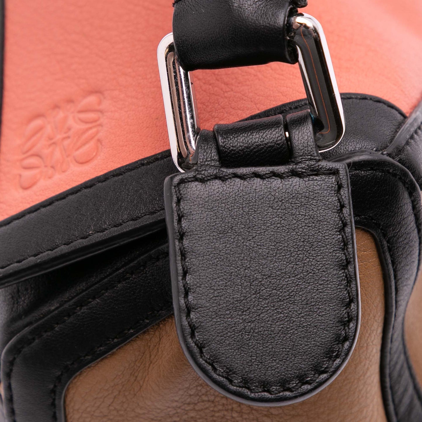 LOEWE Small Calfskin Graphic Puzzle Satchel