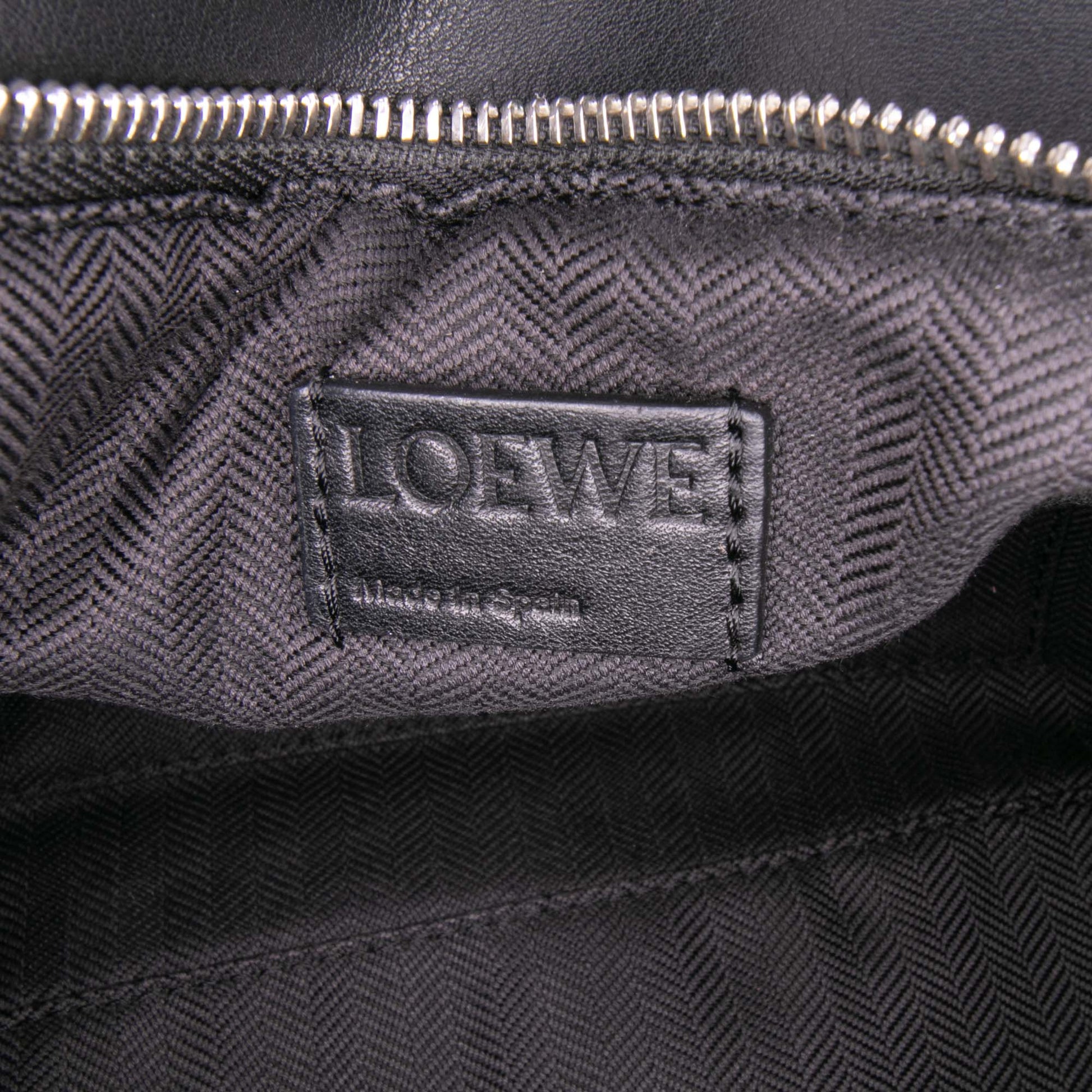 LOEWE Small Calfskin Graphic Puzzle Satchel
