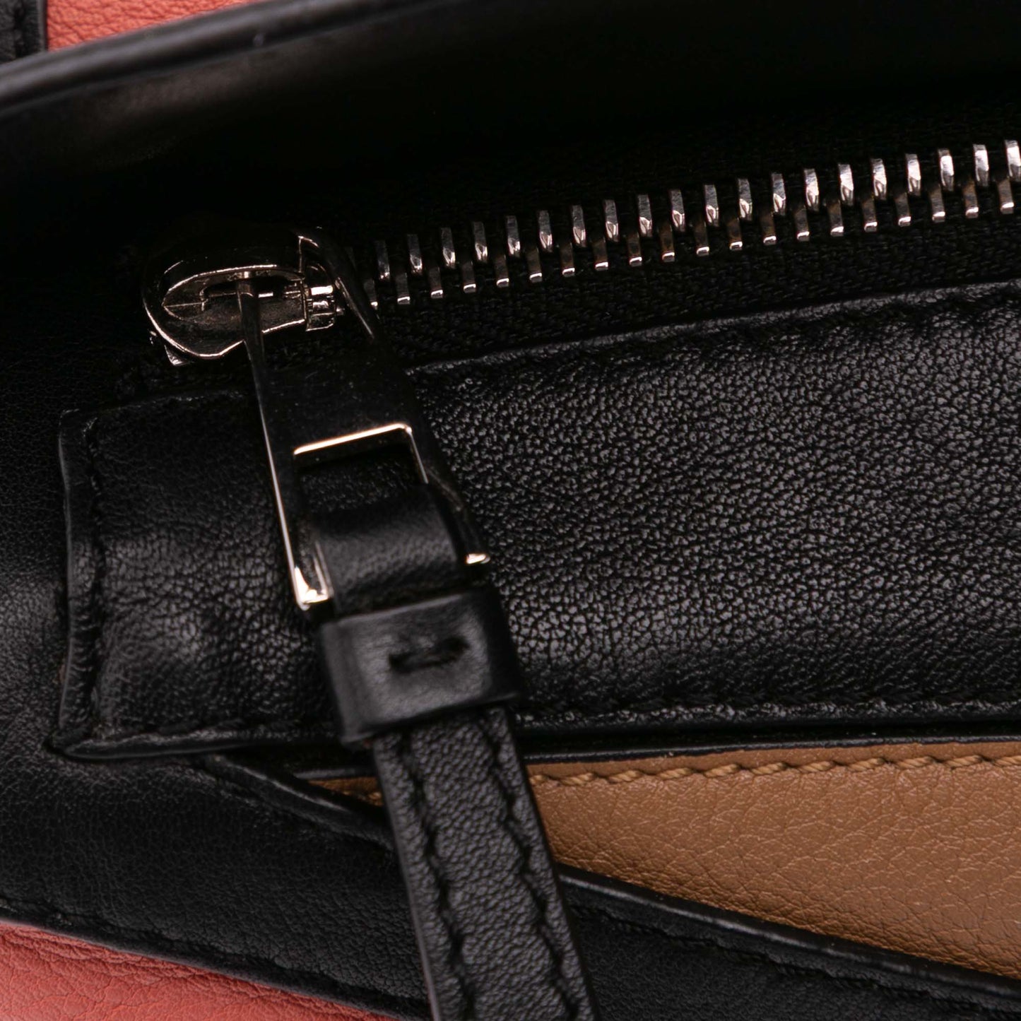 LOEWE Small Calfskin Graphic Puzzle Satchel