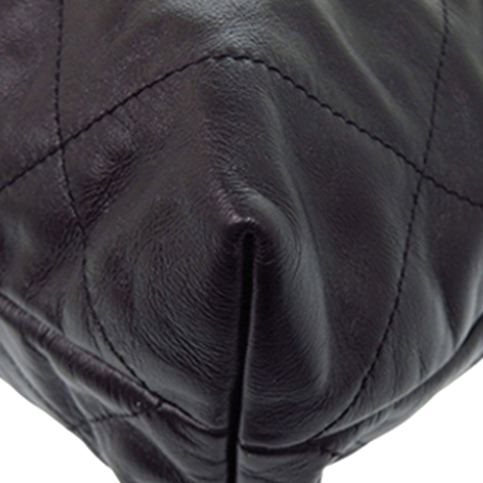 Chanel Small Quilted Shiny Calfskin 22 Handbag