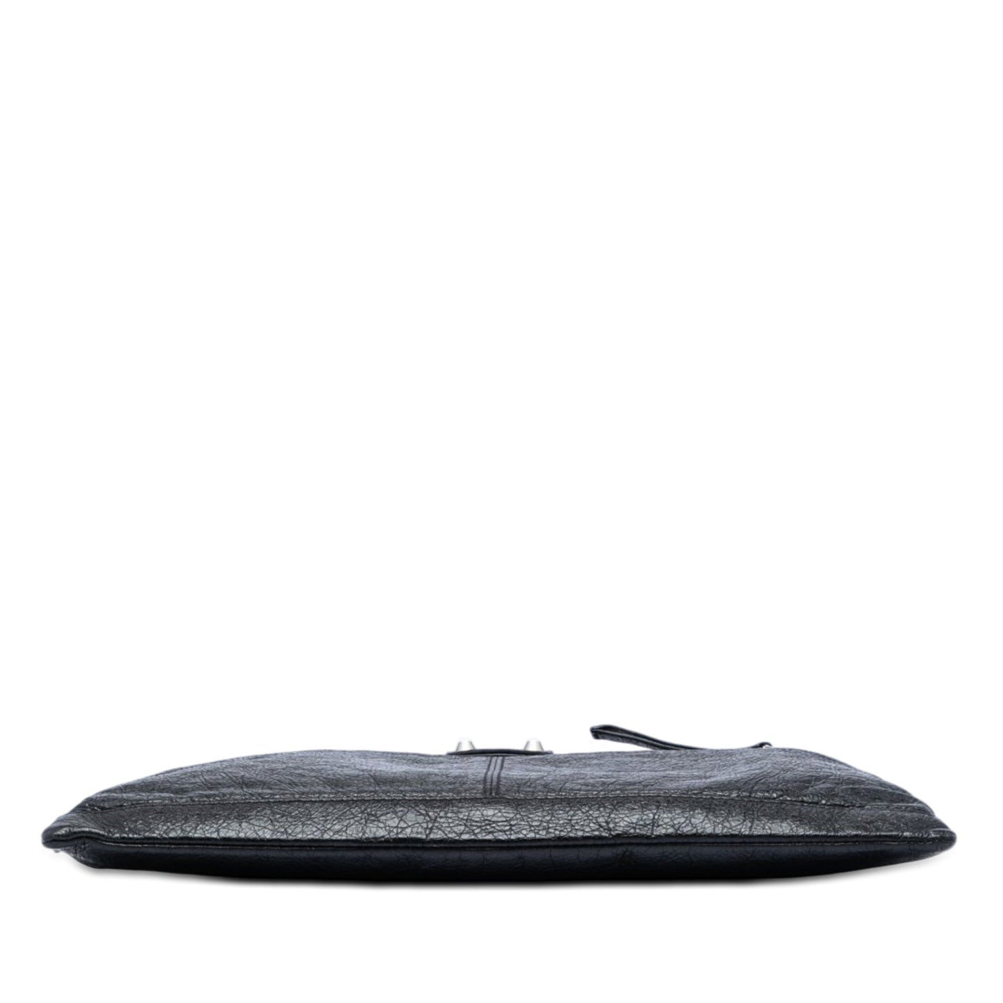 Balenciaga Lambskin Motocross Classic Clip L Clutch