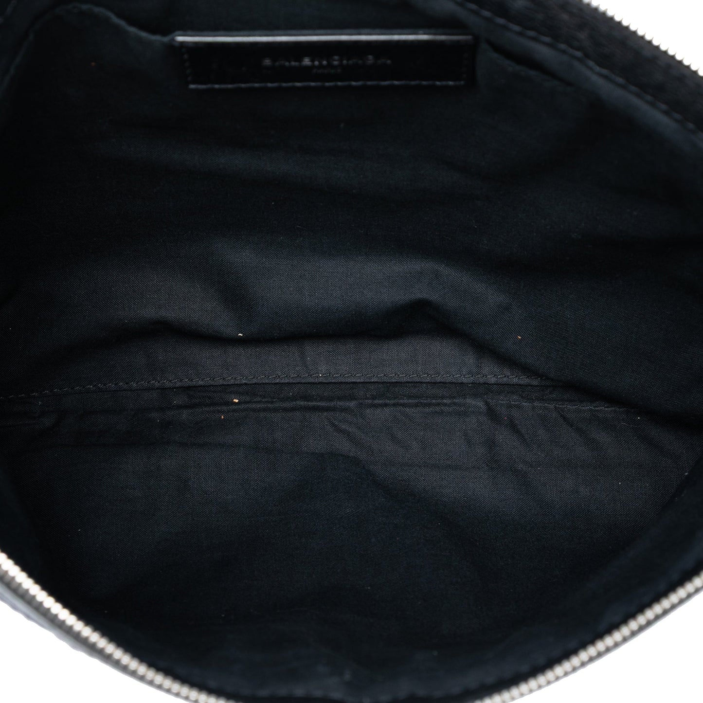 Balenciaga Lambskin Motocross Classic Clip L Clutch