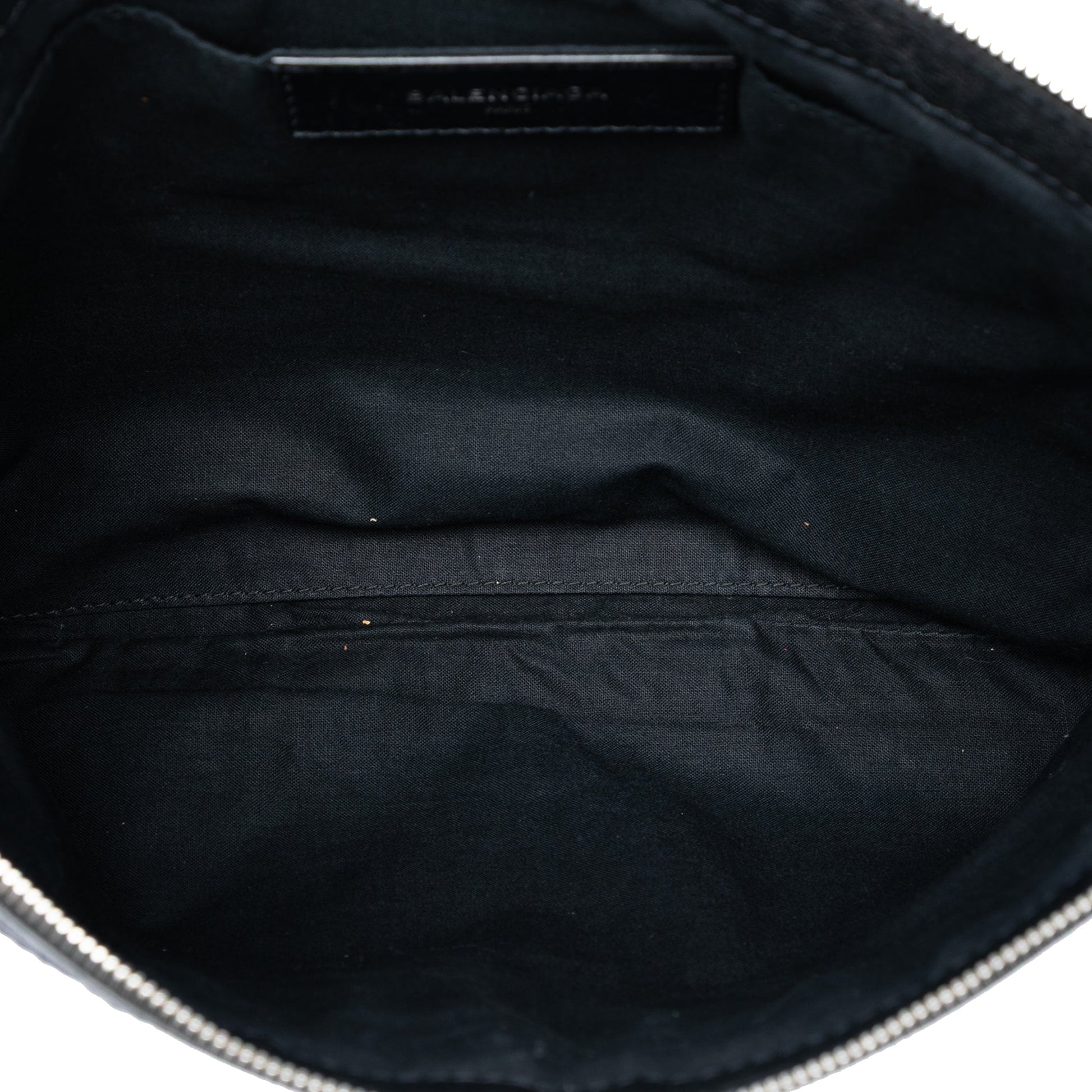 Balenciaga Lambskin Motocross Classic Clip L Clutch