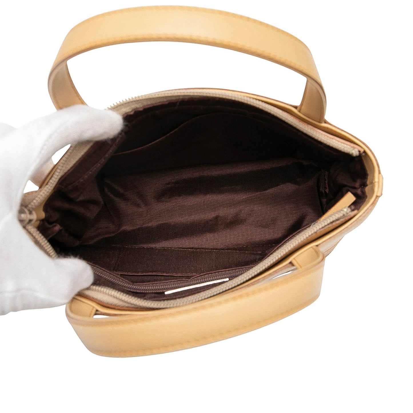 Burberry Leather and Suede Stitch Tote