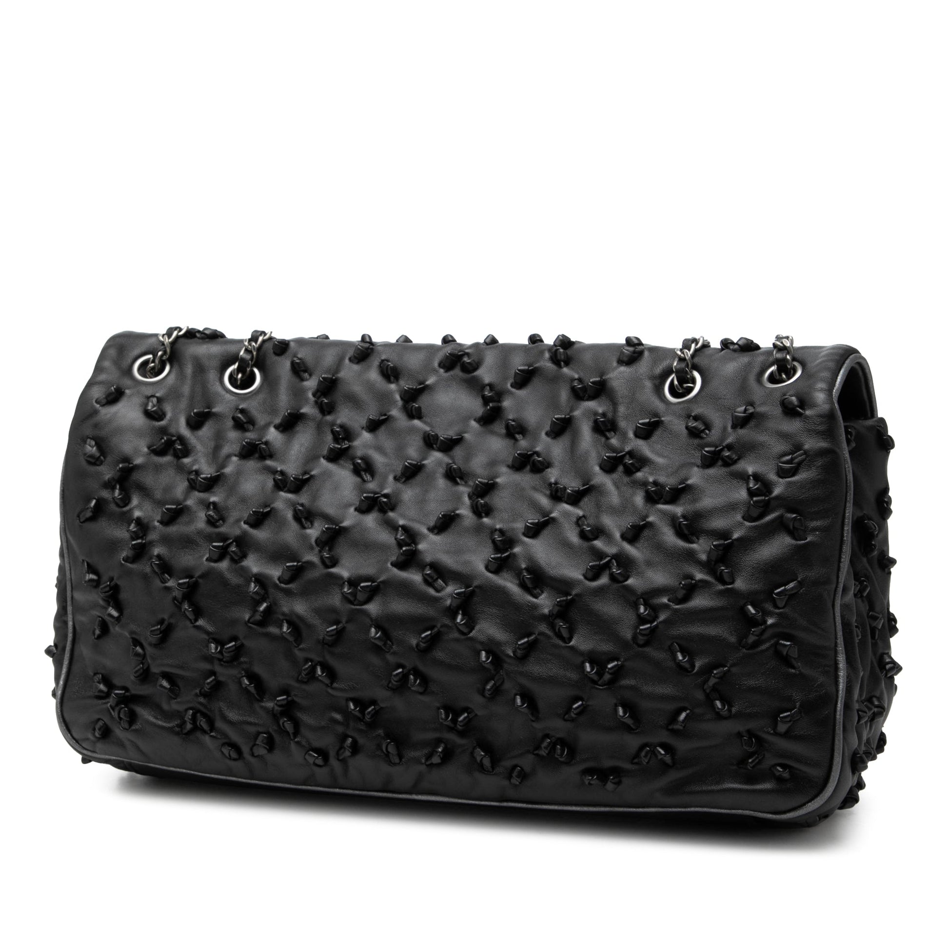 Chanel CC Lambskin Chic Knot Flap