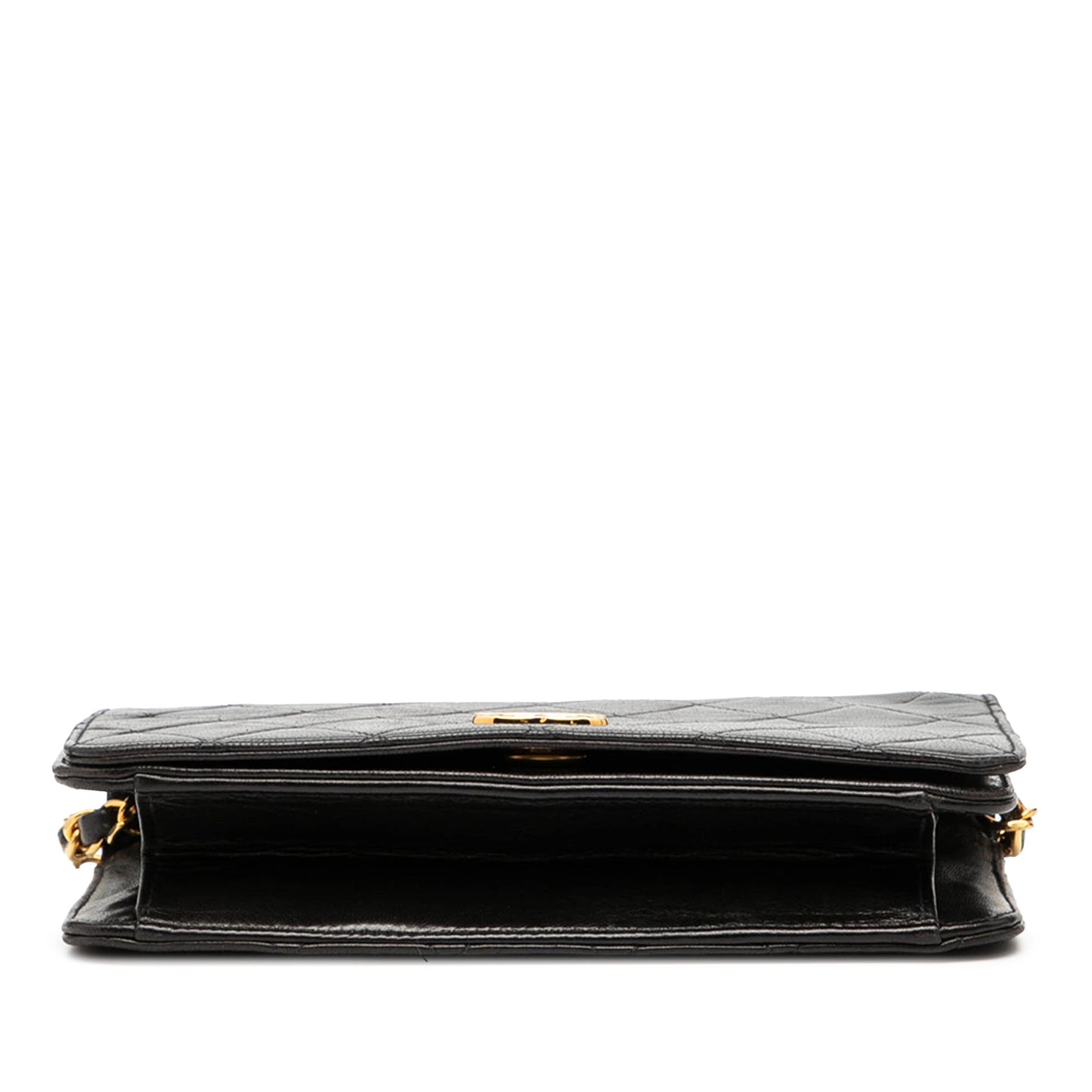 Chanel CC Quilted Lambskin Full Single Flap