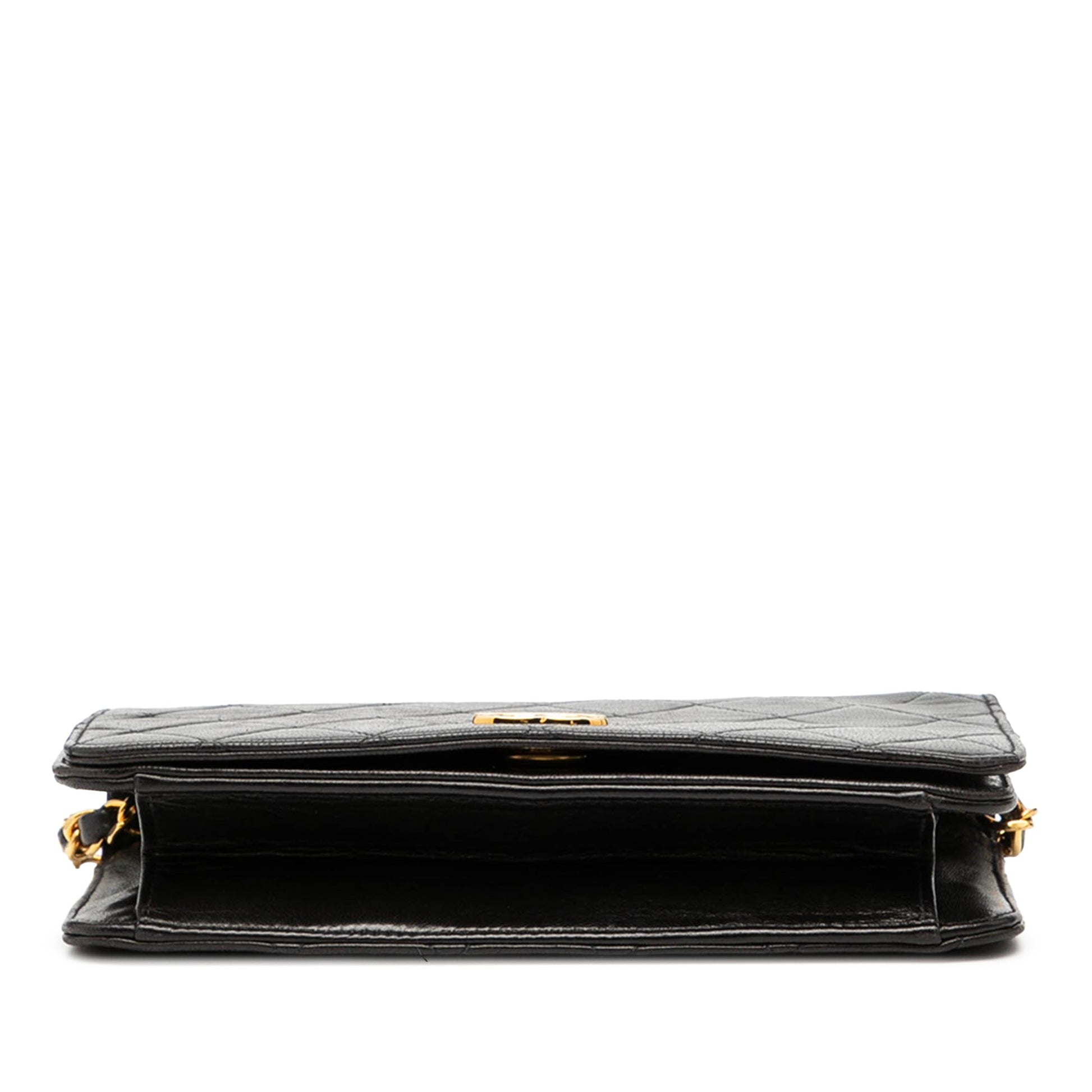 Chanel CC Quilted Lambskin Full Single Flap