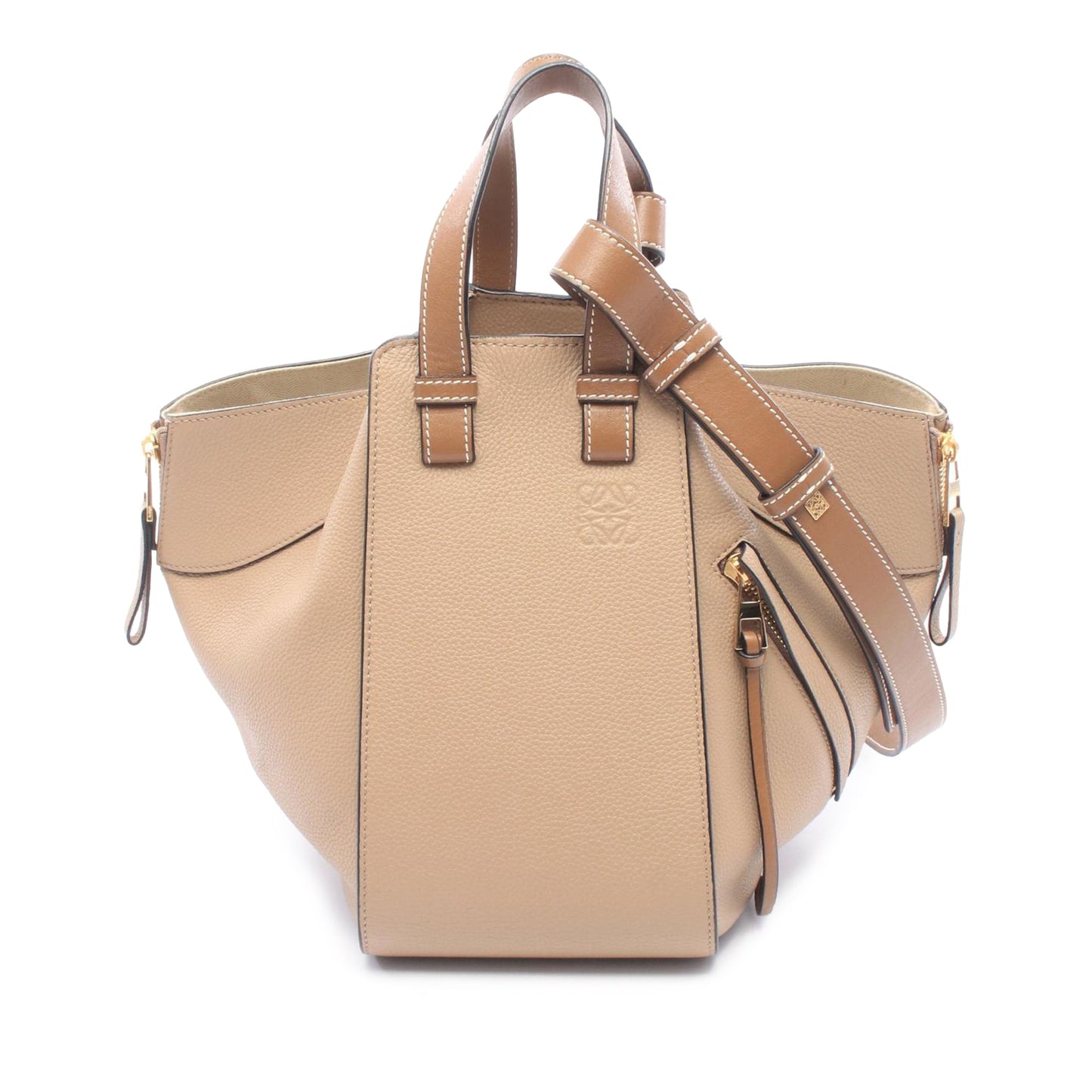 LOEWE Small Leather Hammock Satchel