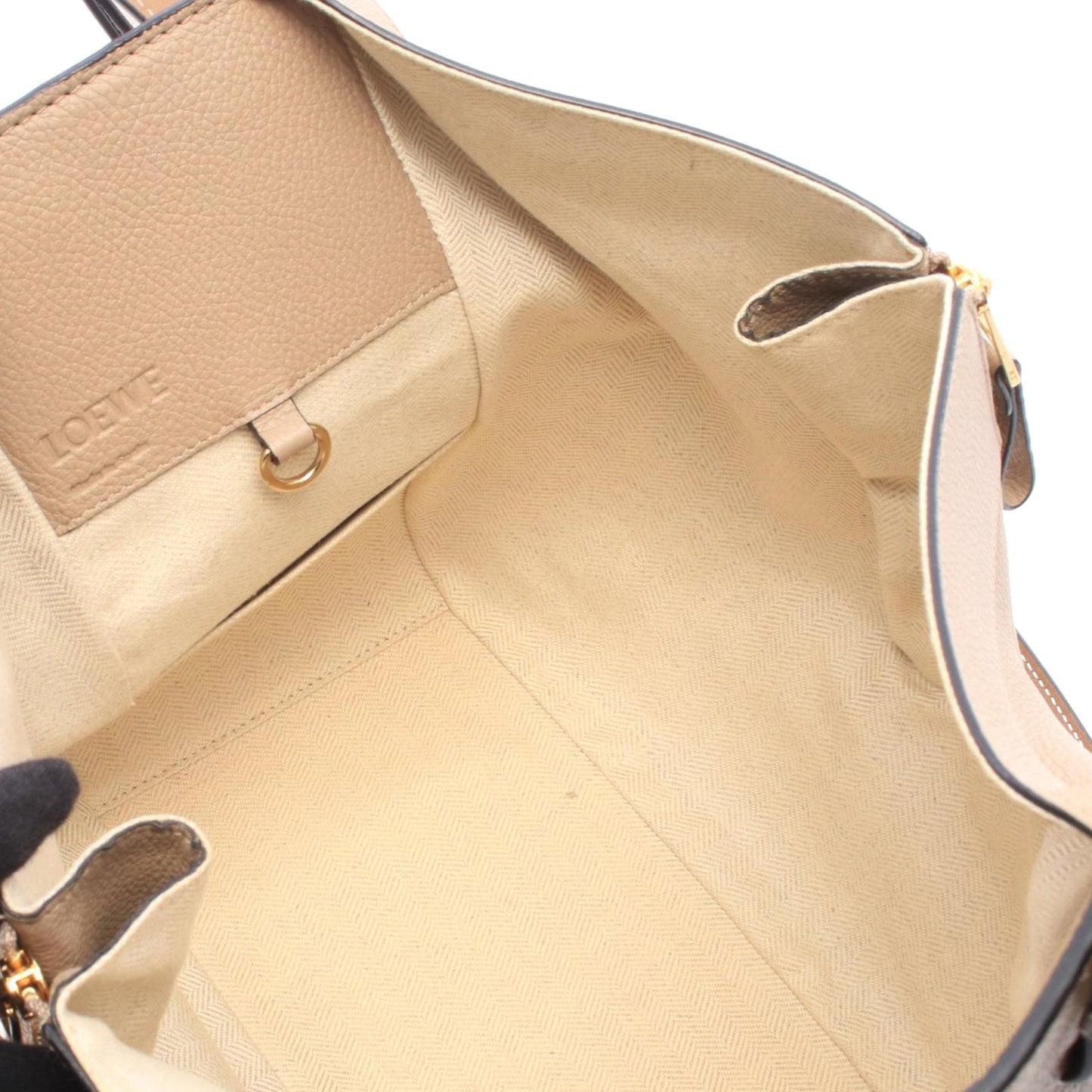 LOEWE Small Leather Hammock Satchel