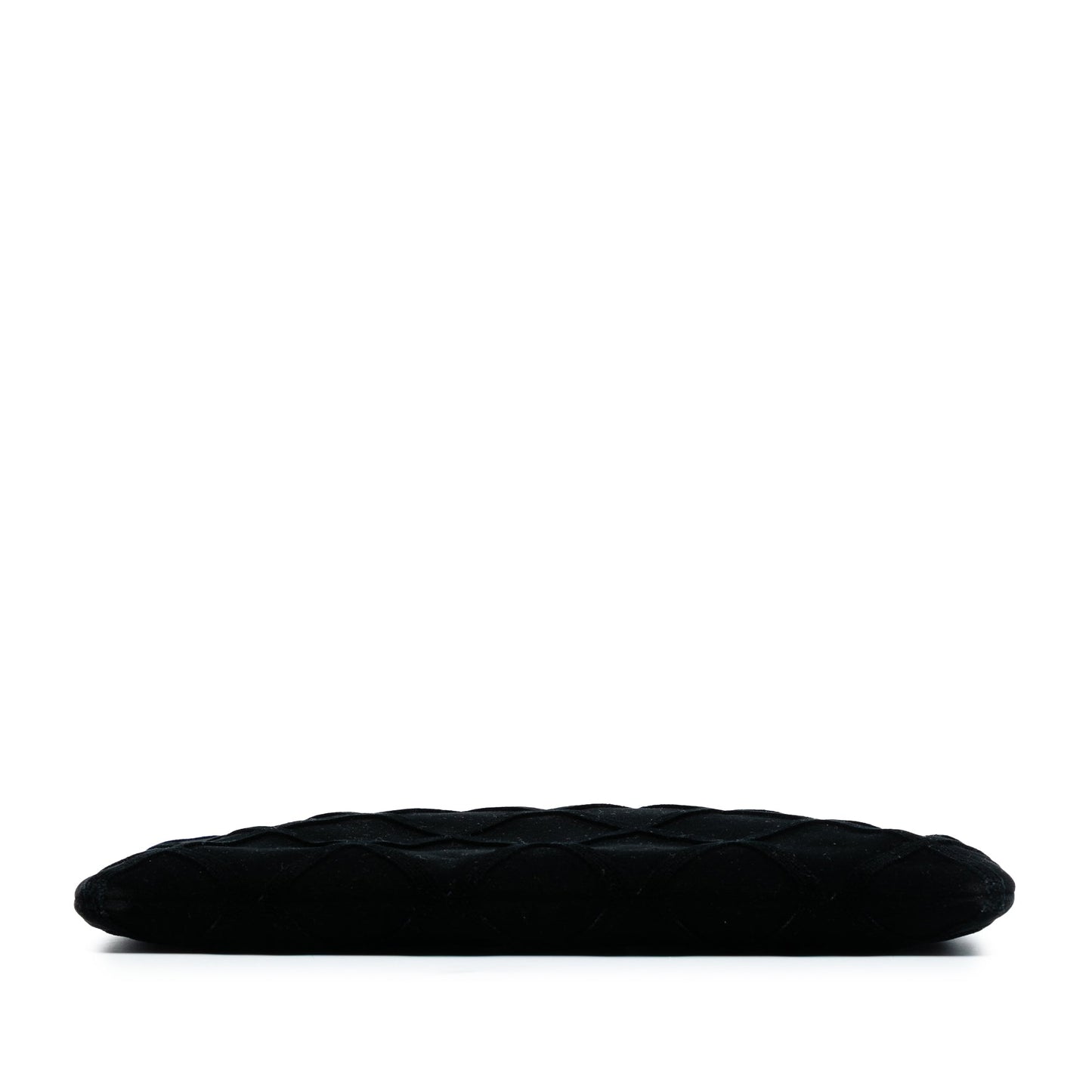 Chanel Large Quilted Velvet O Case Clutch