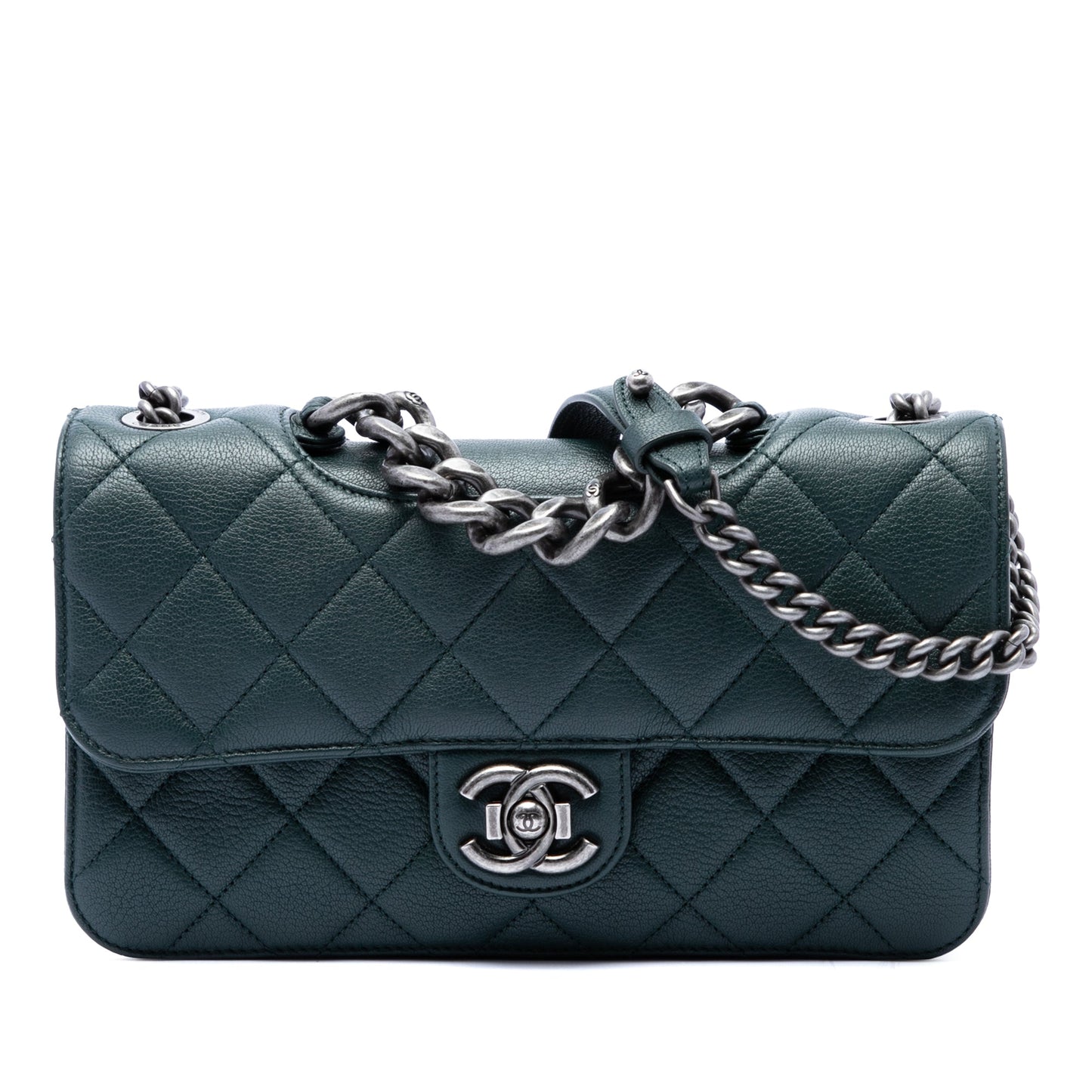 Chanel Medium Quilted Goatskin Perfect Edge Flap