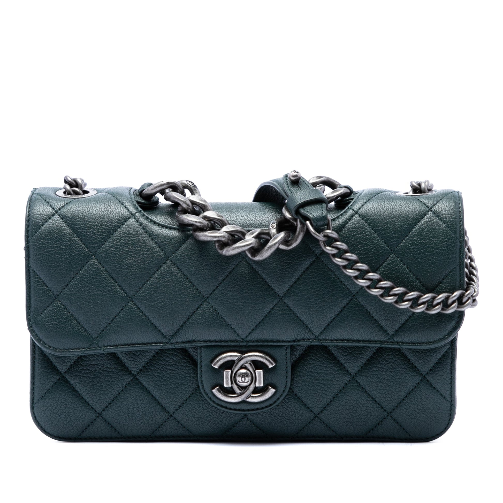 Chanel Medium Quilted Goatskin Perfect Edge Flap