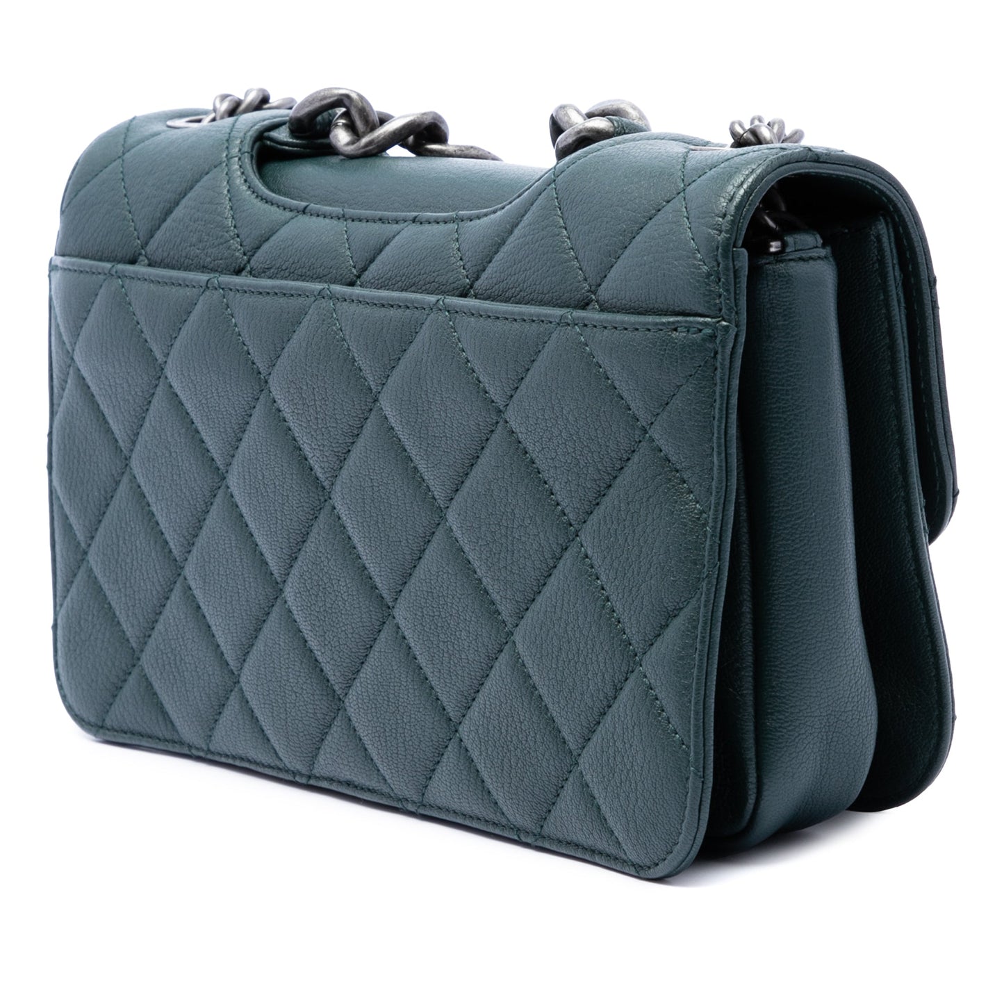 Chanel Medium Quilted Goatskin Perfect Edge Flap