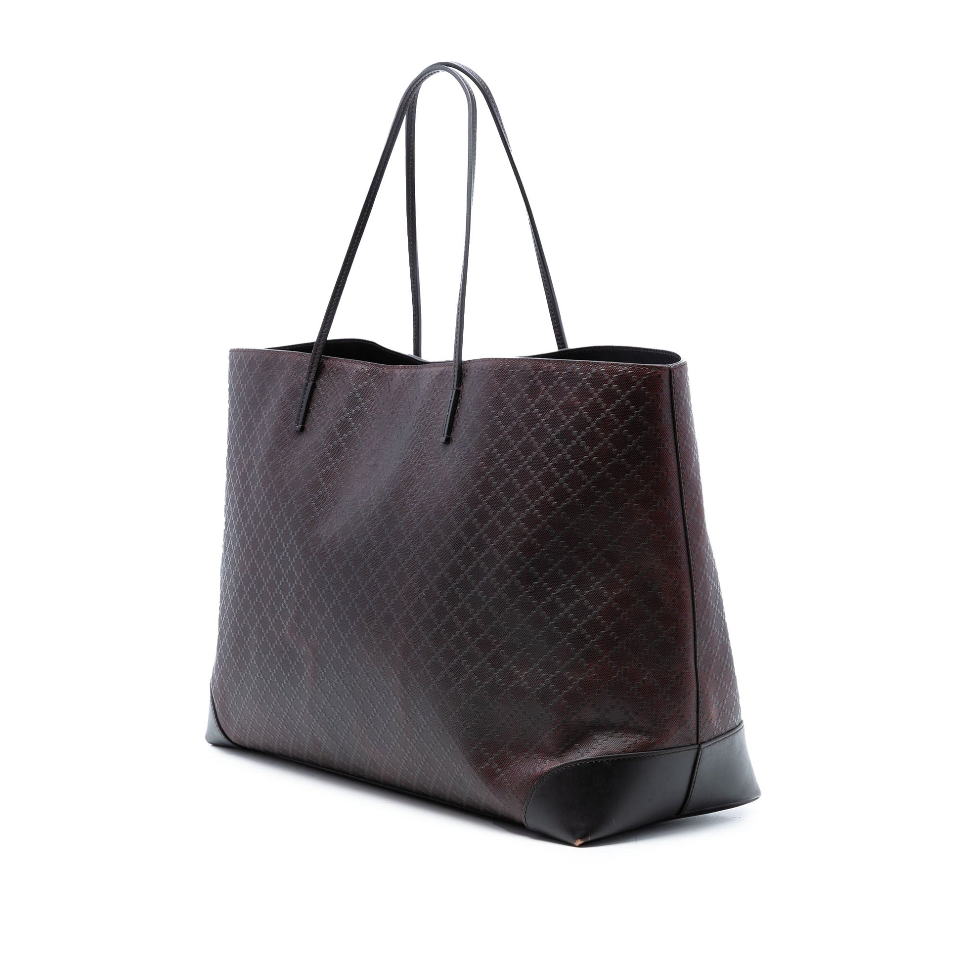 Gucci Diamante Bright Leather Hilary Lux Tote