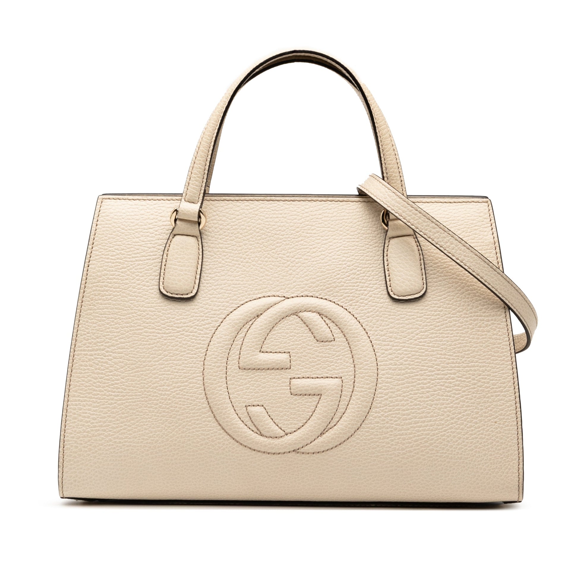 Gucci Medium Leather Soho Satchel