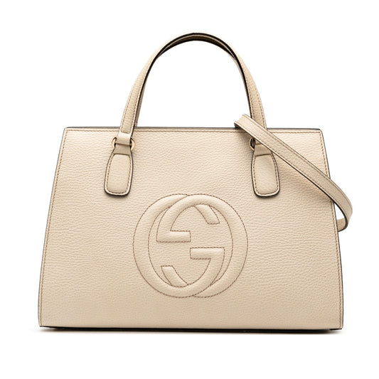 Gucci Medium Leather Soho Satchel