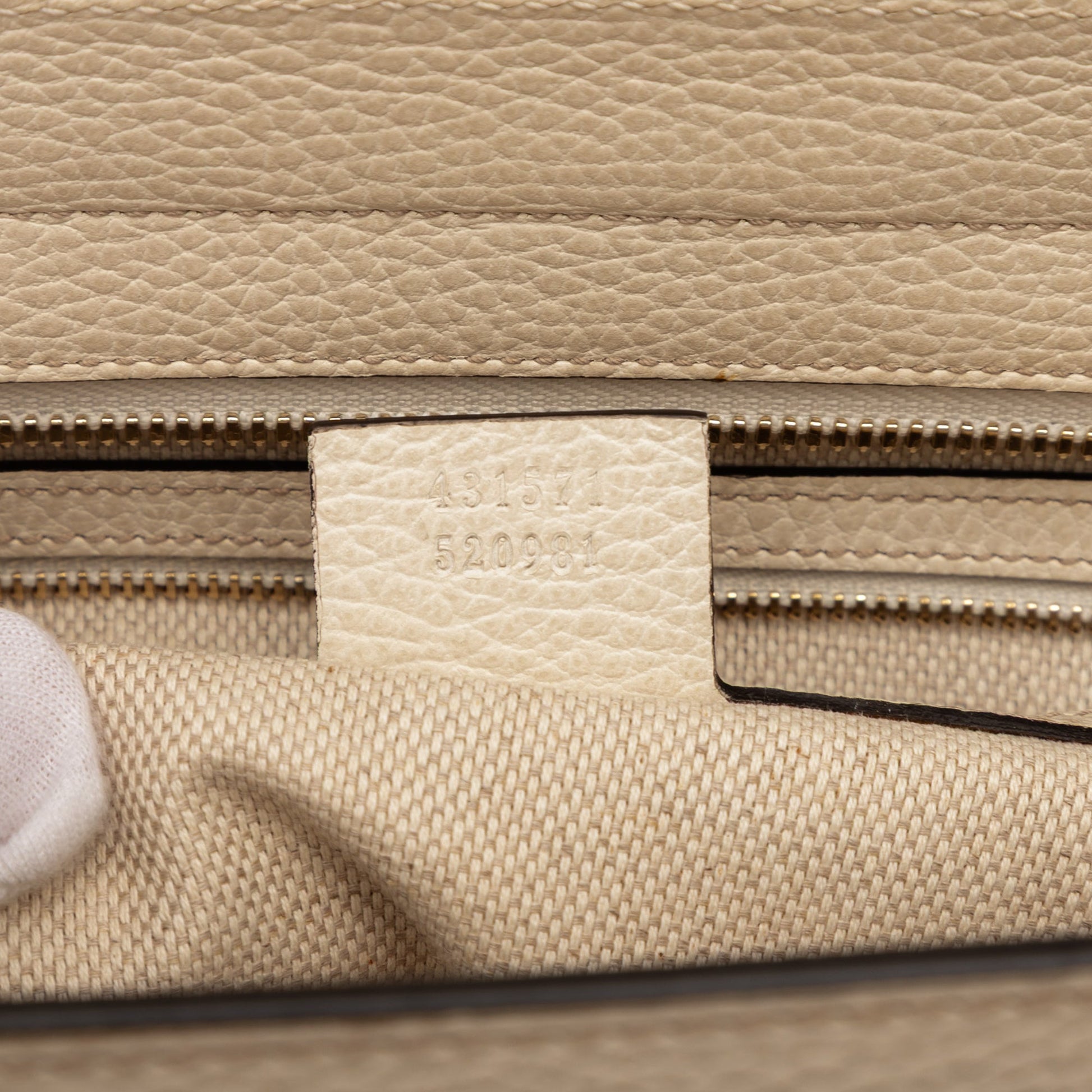 Gucci Medium Leather Soho Satchel