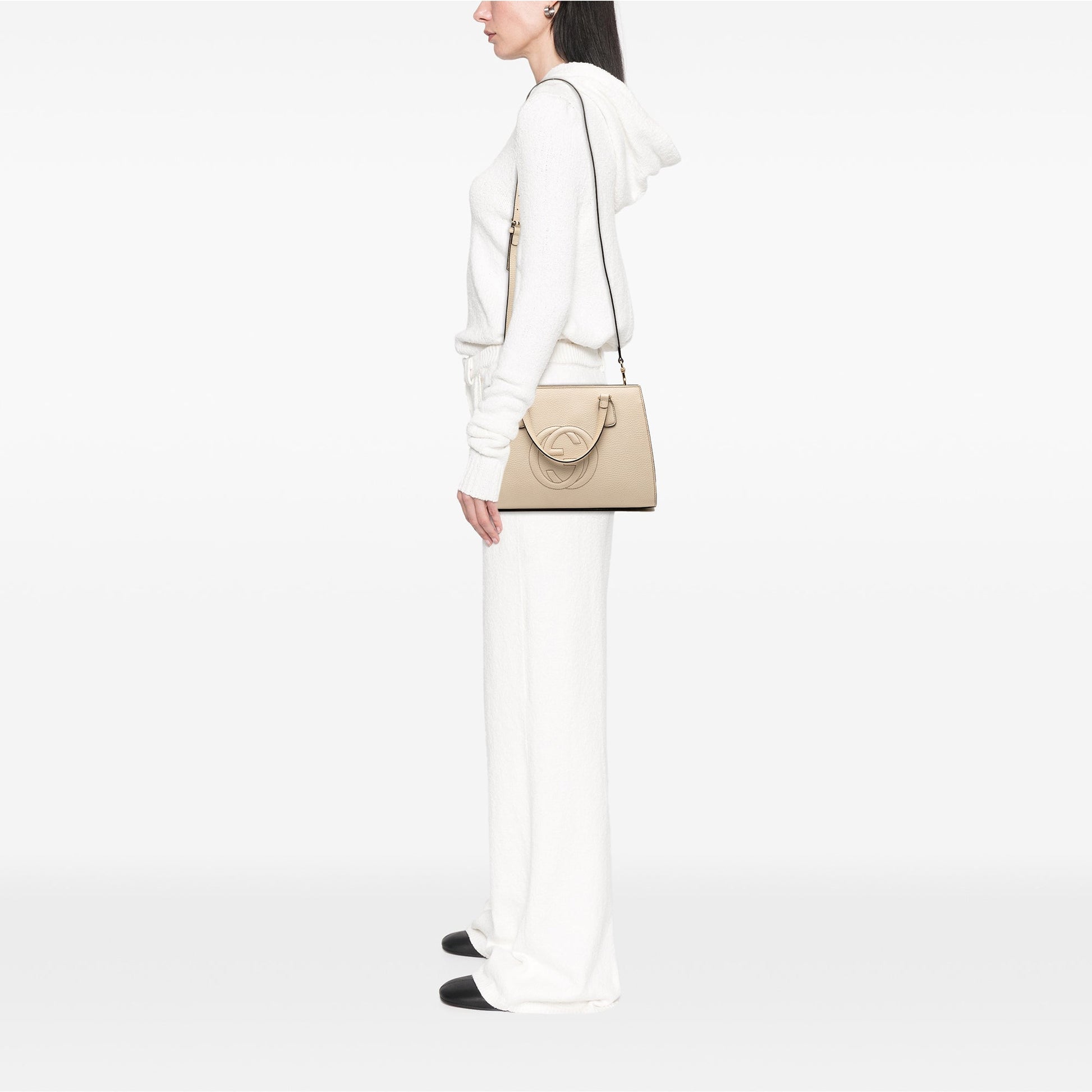 Gucci Medium Leather Soho Satchel