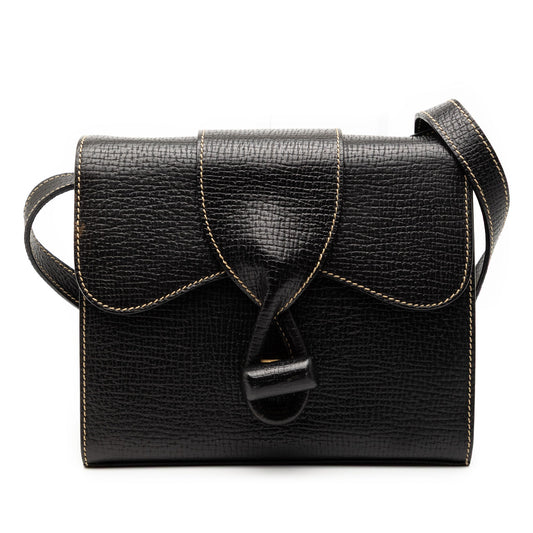 LOEWE Leather Toggle Flap Crossbody