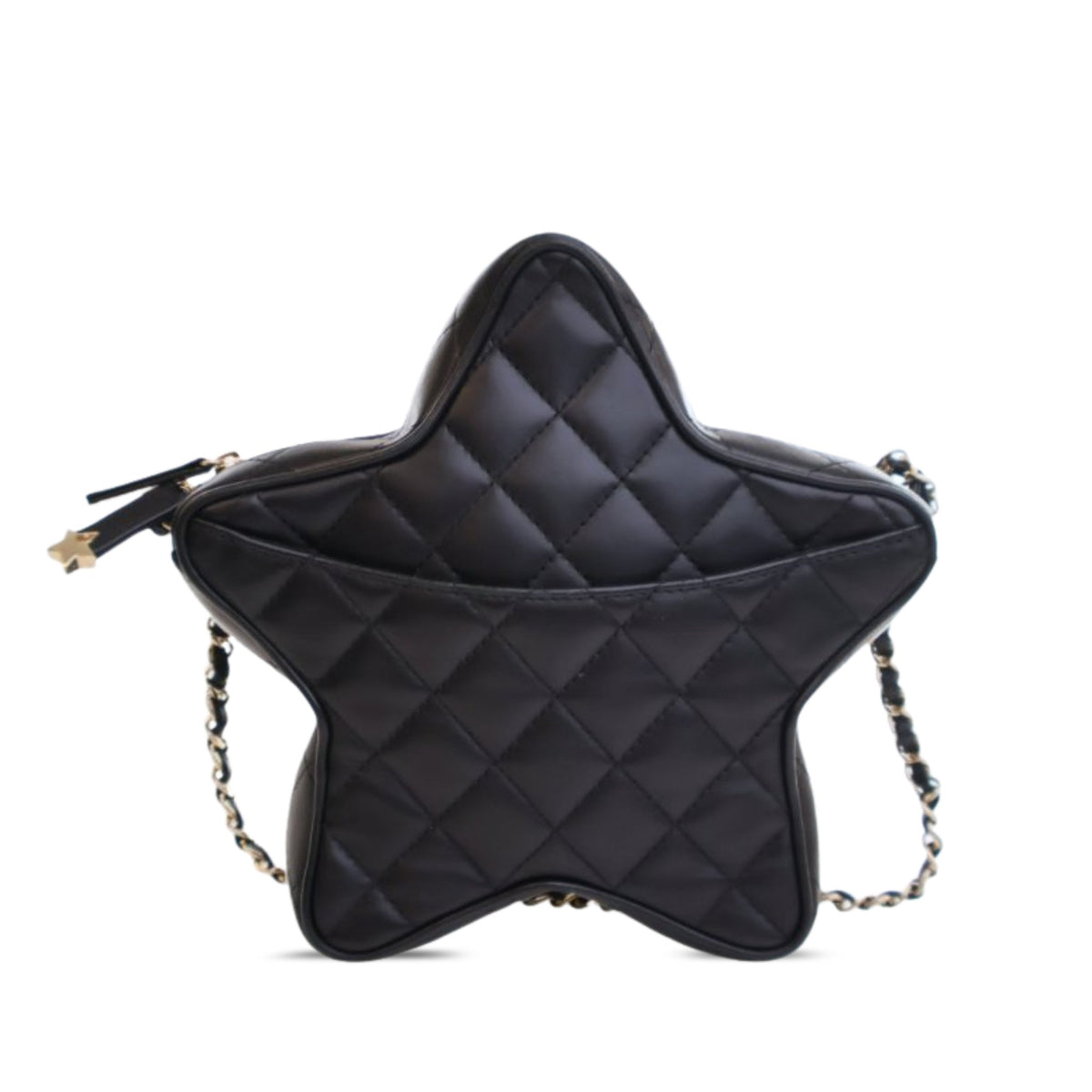 Chanel Quilted Lambskin Walk Of Fame Star Crossbody