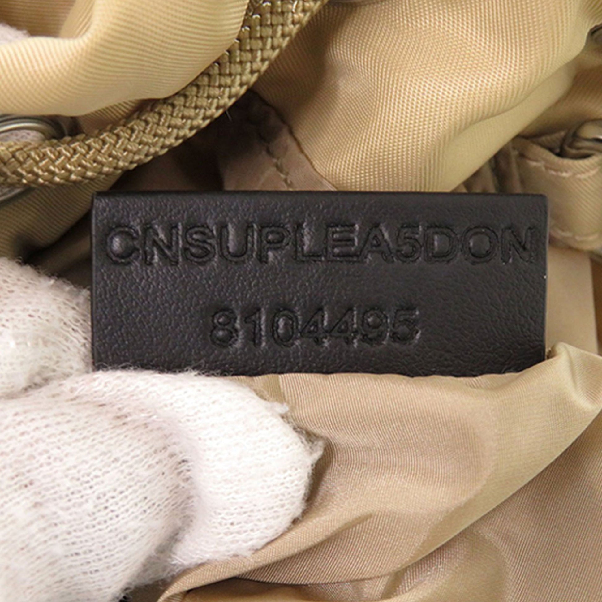 Burberry Nylon Ryle Bucket Bag