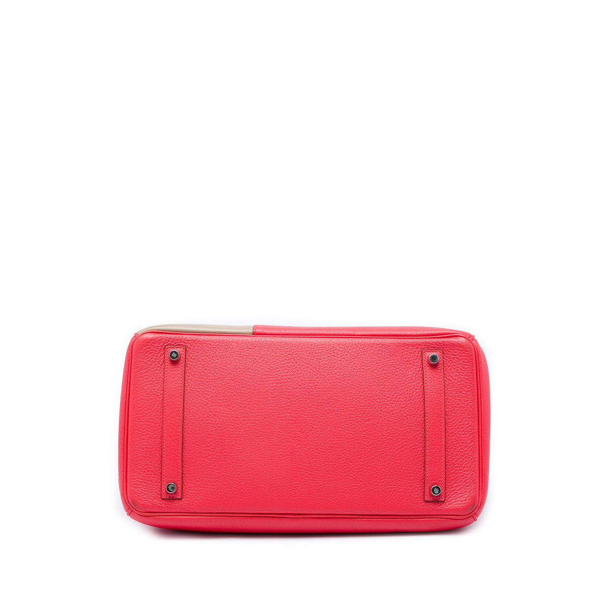Hermès Tricolor Clemence and Swift Birkin Cascade Retourne 35 — Pink
