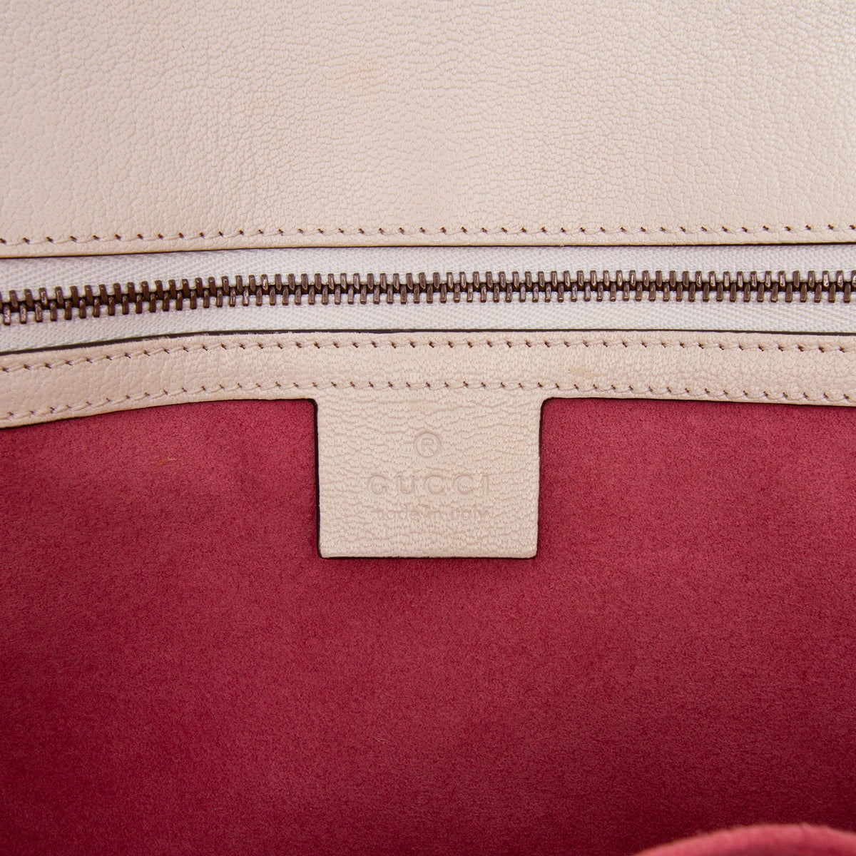 Gucci Leather Osiride Top Handle Flap — Brown